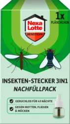 Nexa Lotte Insekten-Stecker 3in1 Nachf&uuml;ller