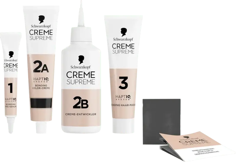 Schwarzkopf CREME SUPREME Dauerhafte Coloration Creme Supreme - Nr. 7-0 Nat&uuml;rliches Dunkelblond