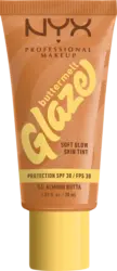 NYX PROFESSIONAL MAKEUP Foundation Buttermelt Glaze mit LSF 30, 04 Almond Butta