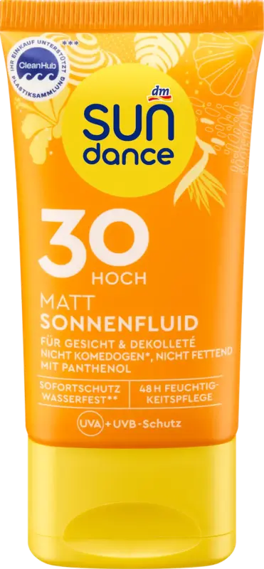 SUNDANCE Sonnenfluid Gesicht mattierend LSF 30