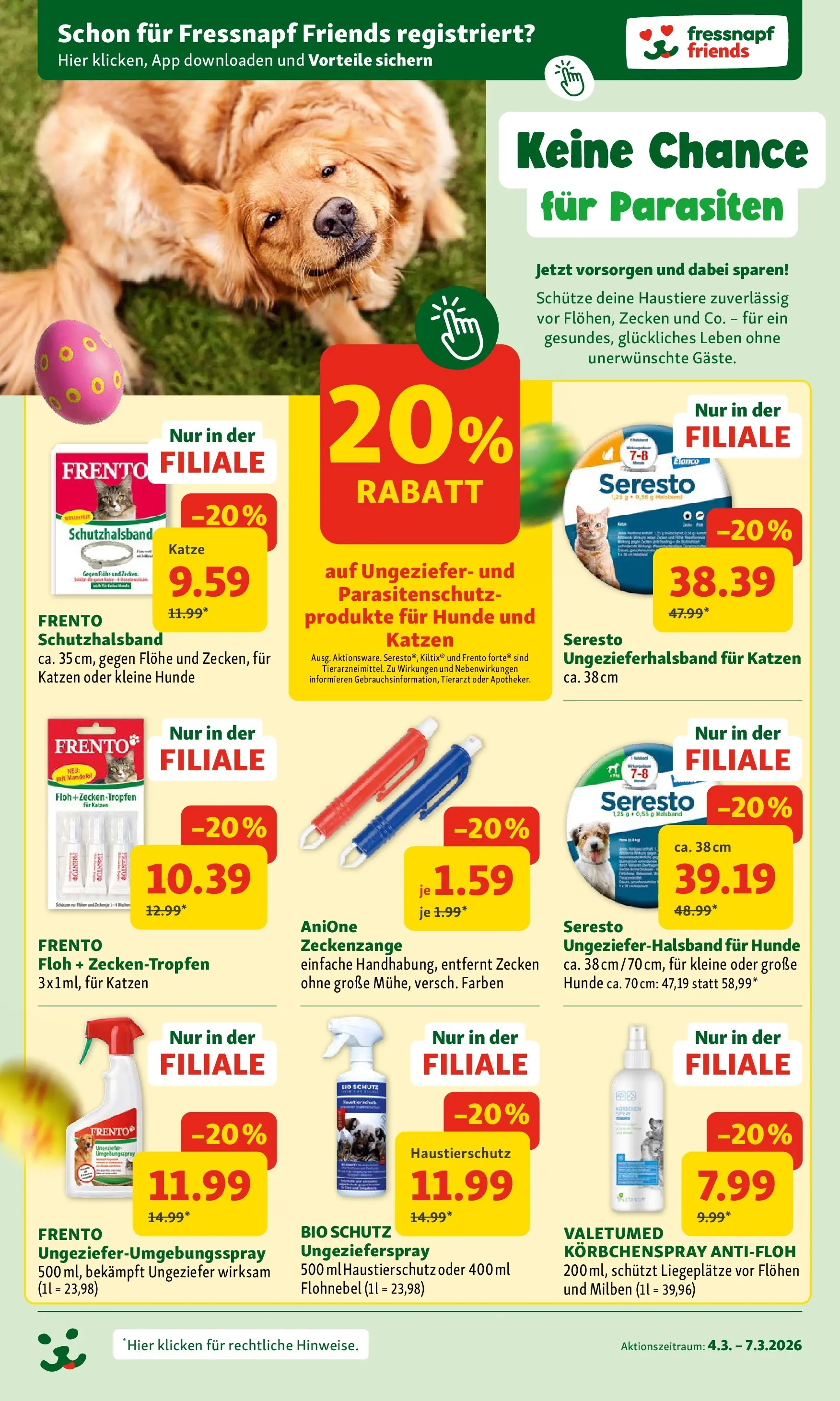 Fressnapf - Fressnapf Angebote 04.03. bis 07.03. von 03.03.2026 - Aktuelle Angebote | Seite: 2