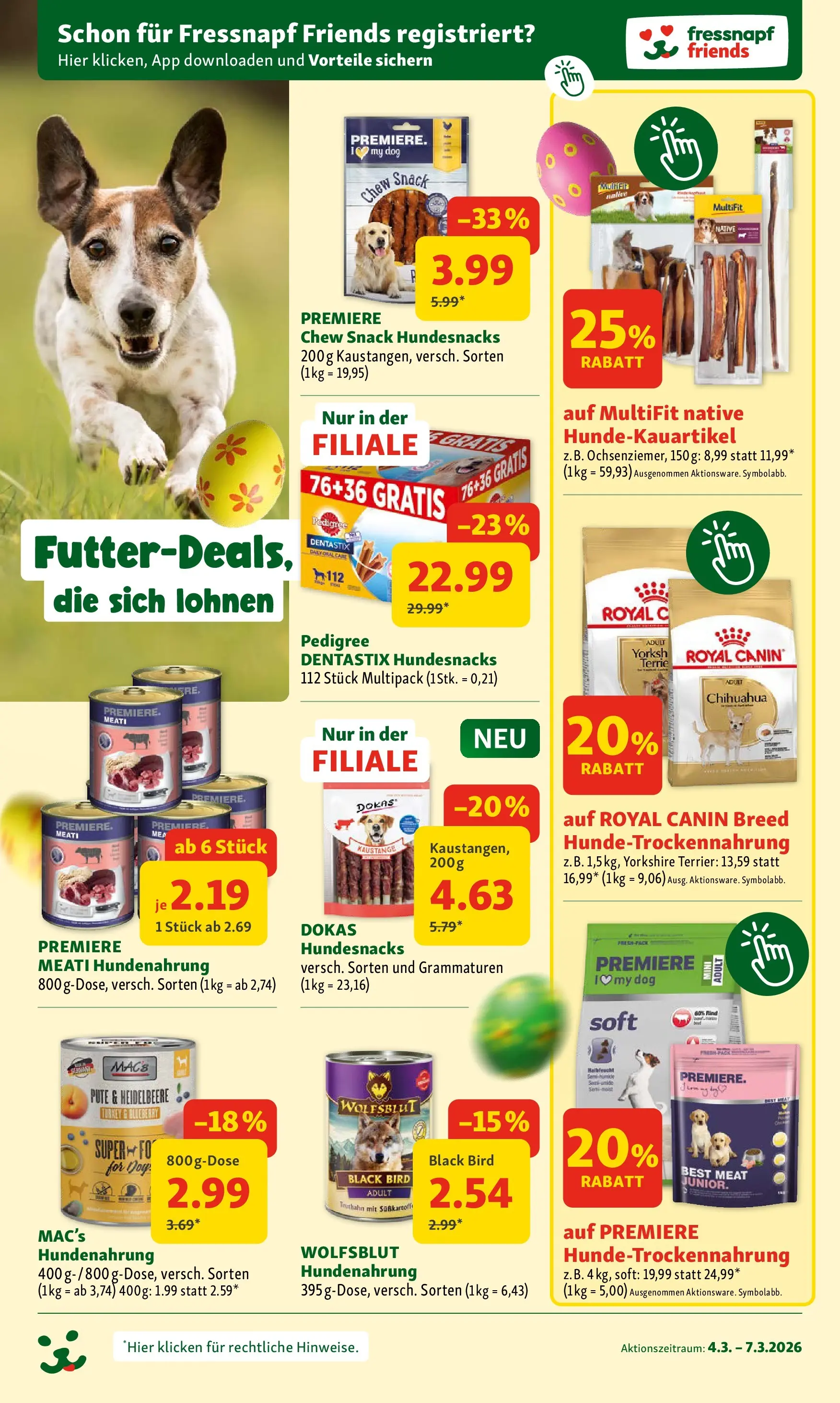 Fressnapf - Fressnapf Angebote 04.03. bis 07.03. von 03.03.2026 - Aktuelle Angebote | Seite: 4