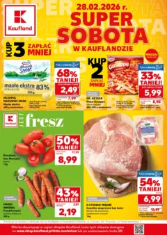 Pogląd oferty "Kaufland gazetka - Super Sobota" - ważna od 28.02.2026