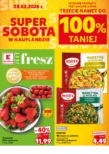 Kaufland Super Sobota ważne 28.02