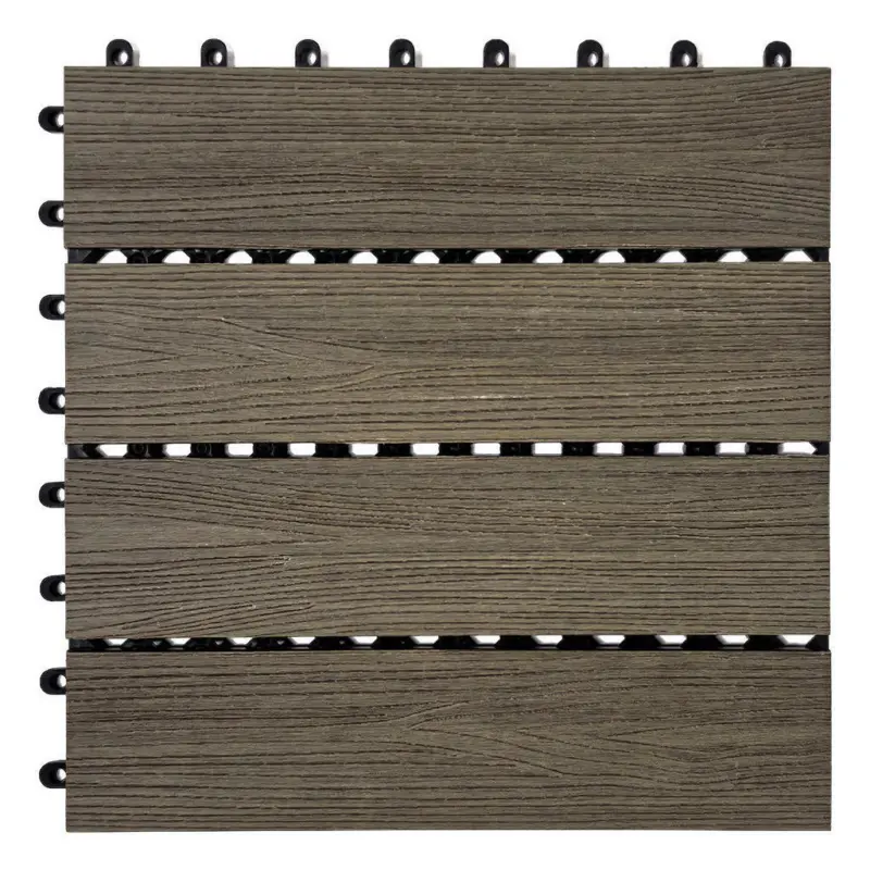 POCOline Terrassenfliese WPC, 6 St&uuml;ck im Paket