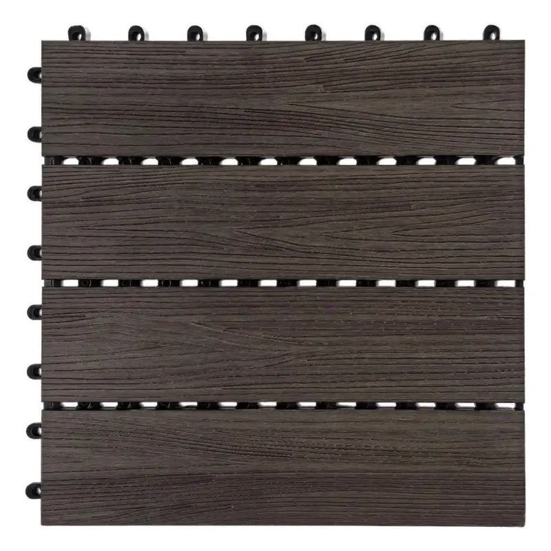 POCOline Terrassenfliese WPC, 6 St&uuml;ck im Paket