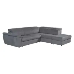 Ecksofa mit Bettfunktion und Bettkasten