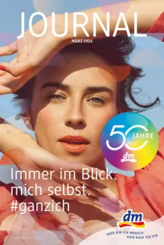 dm drogerie markt - dm: Journal März 2026 ab 11.03.2026 gültig