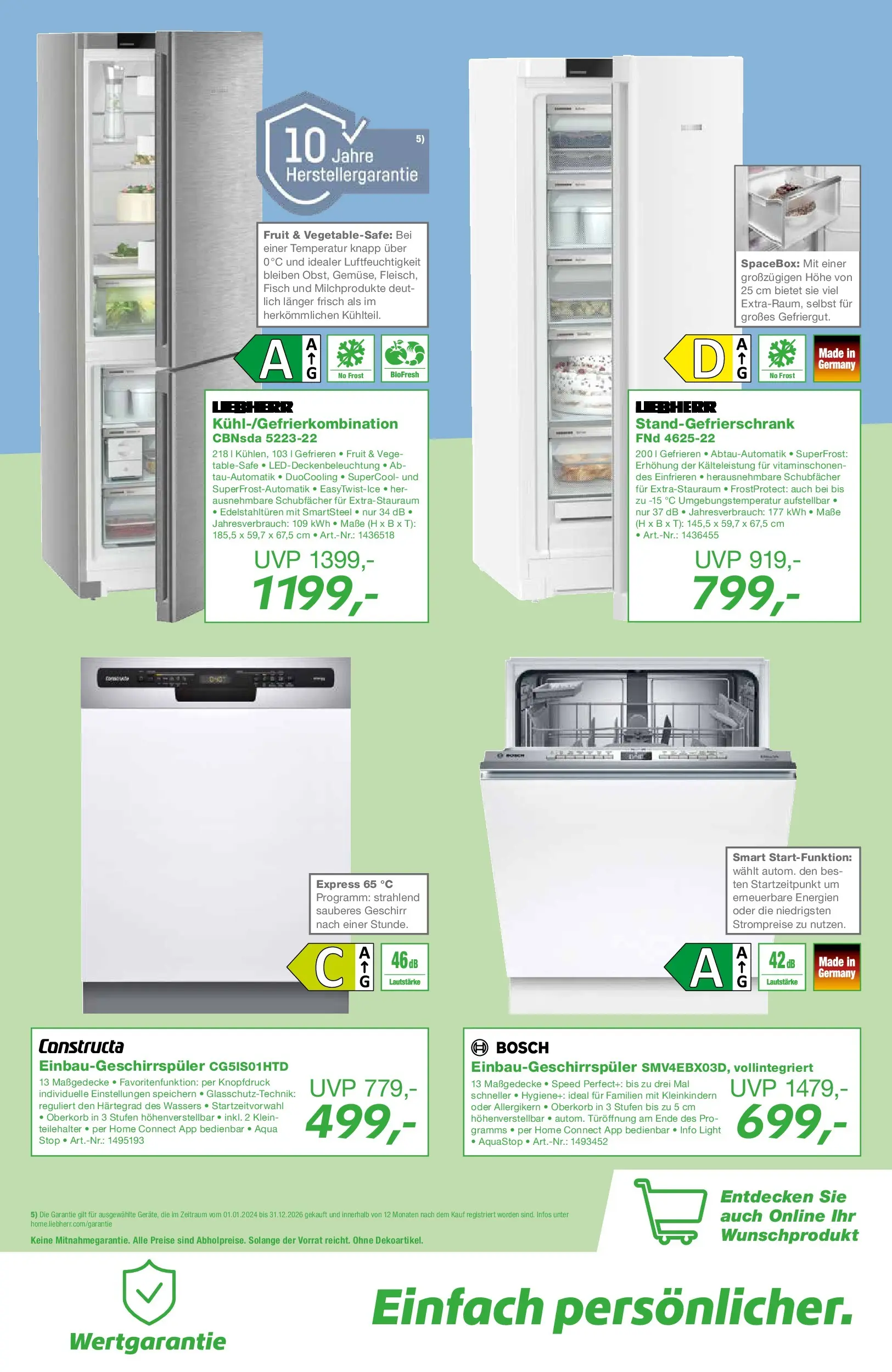 Angebote - EP:Werner 1070000 27.02.2026 (ab 26.02.2026) zum Blättern | Seite: 9 | Produkte: Bosch, Liebherr, Fisch