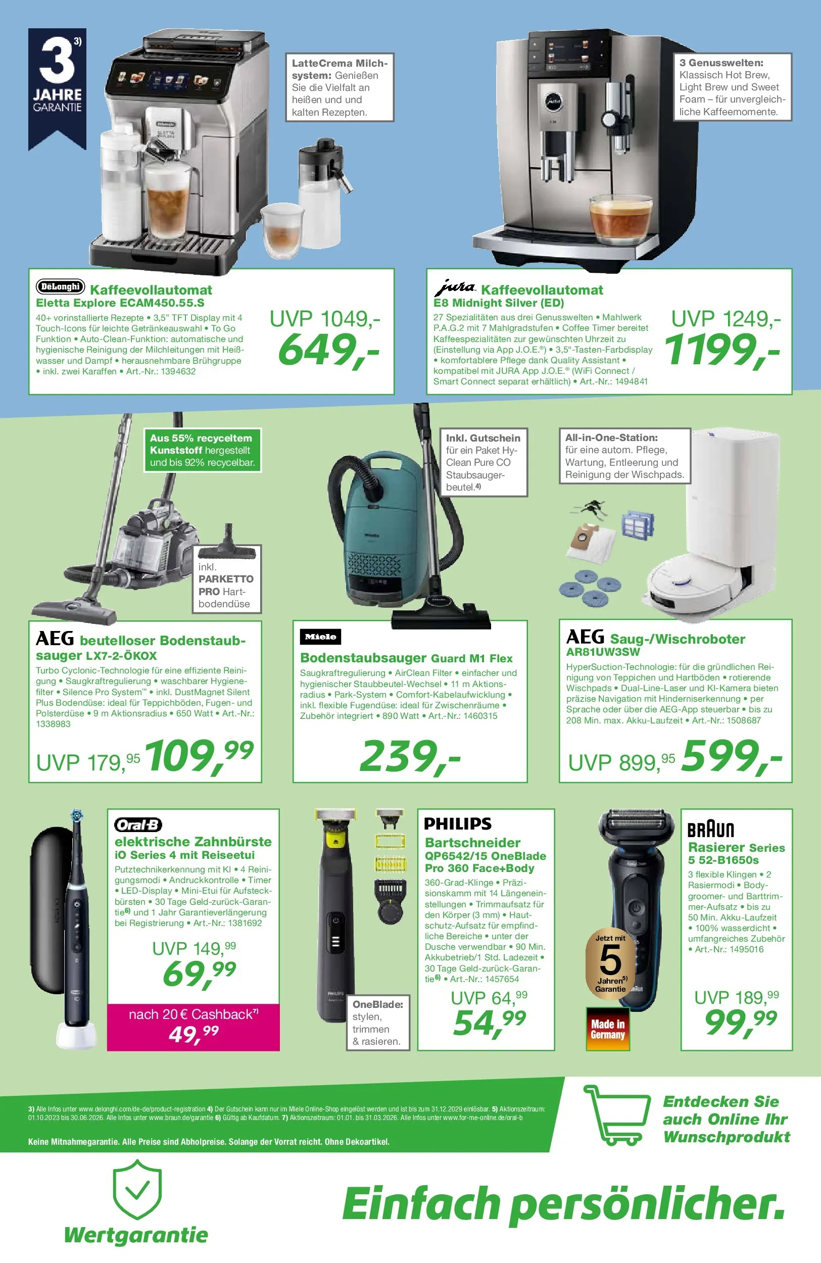 Angebote - EP:Werner 1070000 27.02.2026 (ab 26.02.2026) zum Blättern | Seite: 11 | Produkte: Philips, Jura, Navigation, Wasser