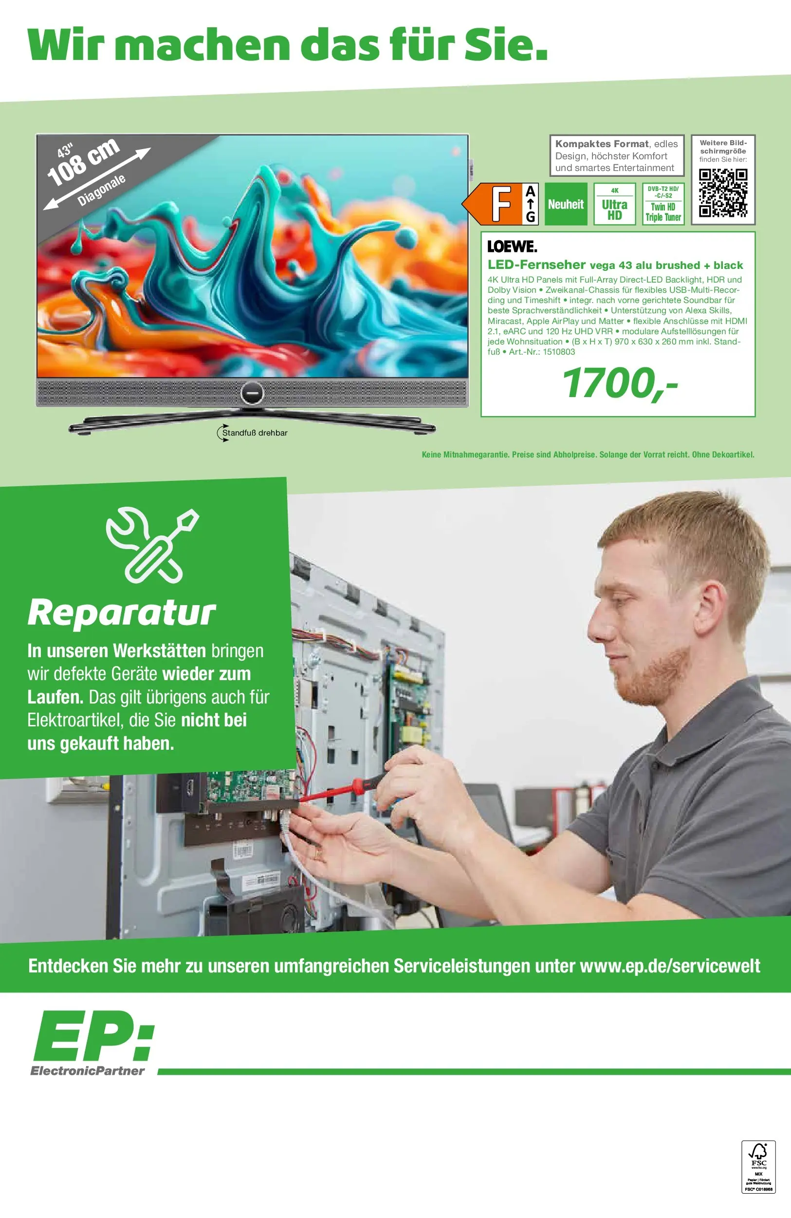 Angebote - EP:Geuß-electronic 1101450 27.02.2026 (ab 26.02.2026) zum Blättern | Seite: 12 | Produkte: Apple, Soundbar