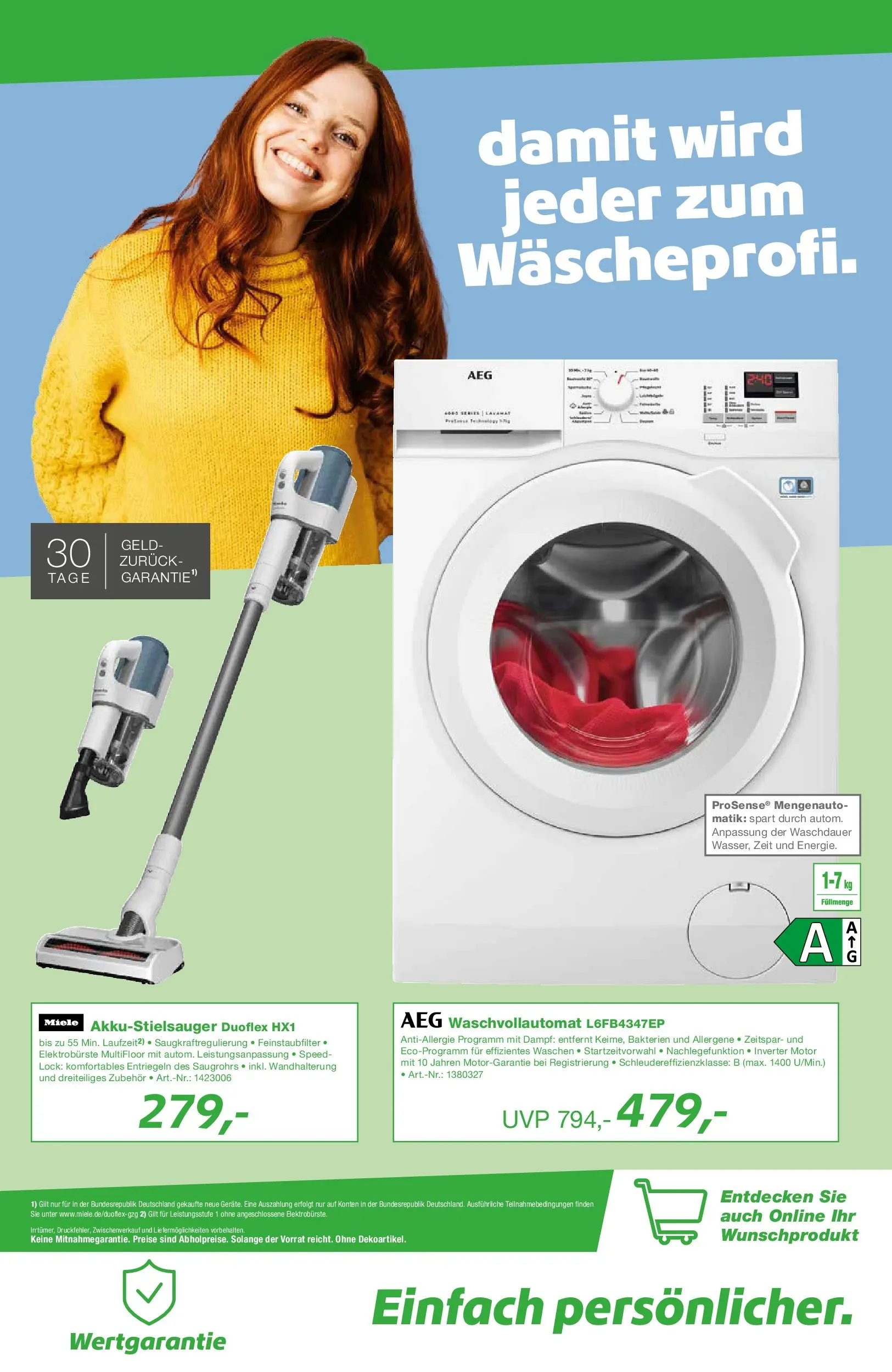 Angebote - EP:Werner 1070000 27.02.2026 (ab 26.02.2026) zum Blättern | Seite: 7 | Produkte: Miele, AEG