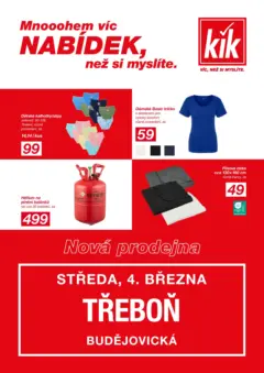 Náhled letáku Kik leták - Třeboň  od 28.02.2026