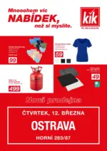 KiK KiK let&aacute;k do 11.03.2026 &ndash; do 11.03.2026