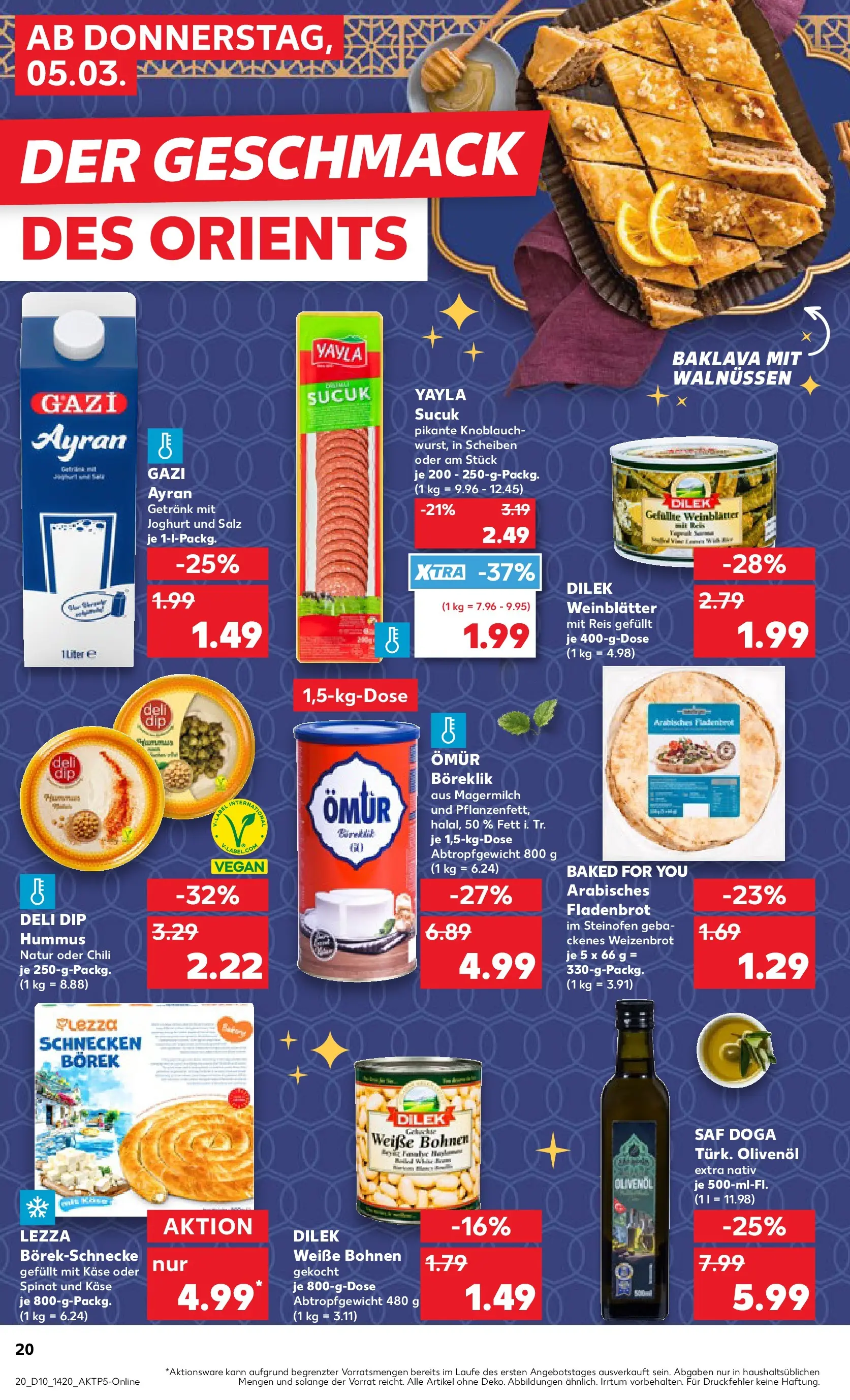 Prospekt Kaufland ab 02.03.2026 » Angebote und Werbung Online | Seite: 32 | Produkte: Joghurt, Olivenol, Salz, Knoblauch Prospekt Kaufland ab 02.03.2026 » Angebote Online zum Blättern | Seite: 32 | Produkte: Joghurt, Olivenol, Salz, Knoblauch