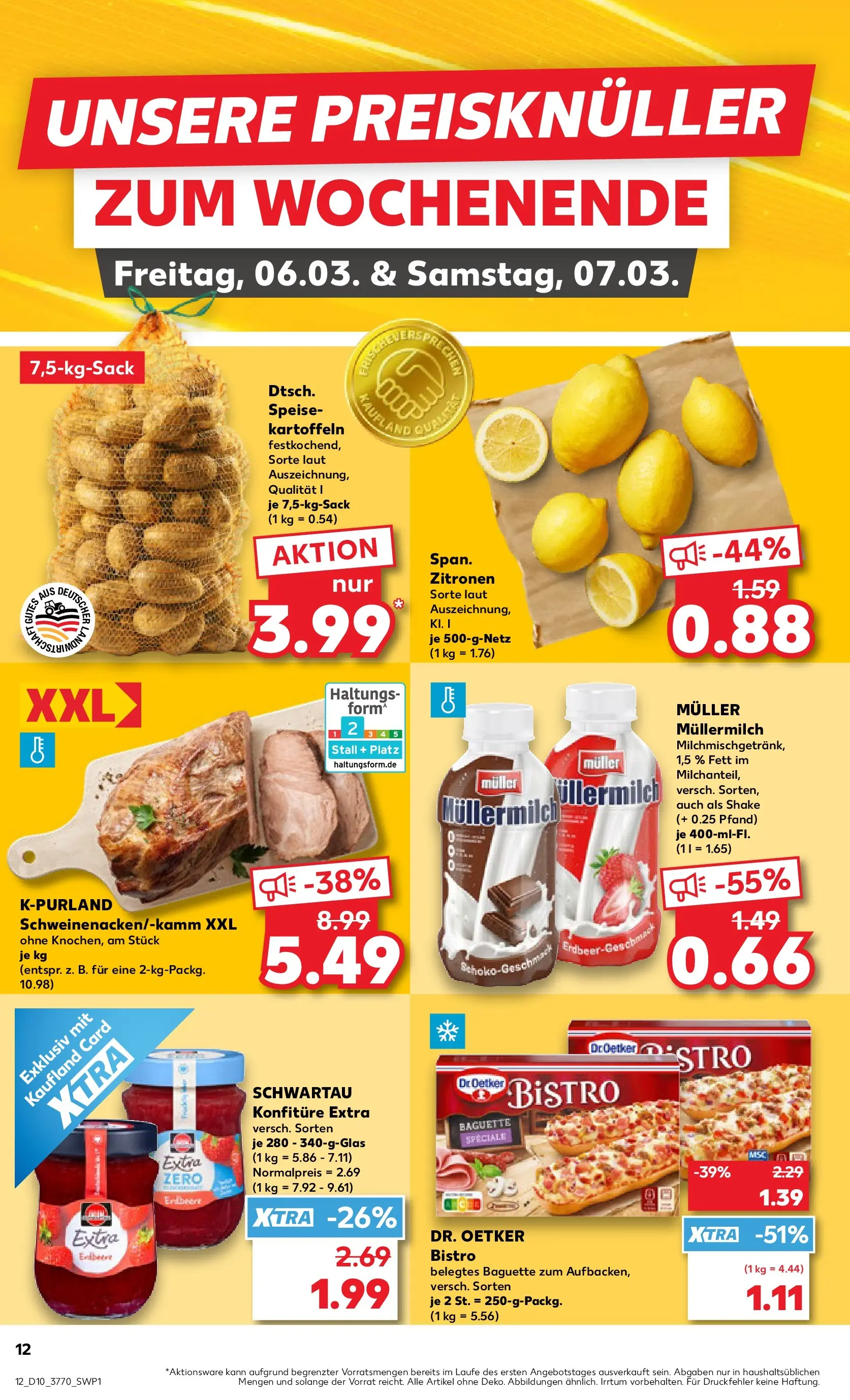 Prospekt Kaufland ab 02.03.2026 » Angebote und Werbung Online | Seite: 24 | Produkte: Kartoffeln, Müllermilch, Muller mullermilch, Zitronen Prospekt Kaufland ab 02.03.2026 » Angebote Online zum Blättern | Seite: 24 | Produkte: Kartoffeln, Müllermilch, Muller mullermilch, Zitronen