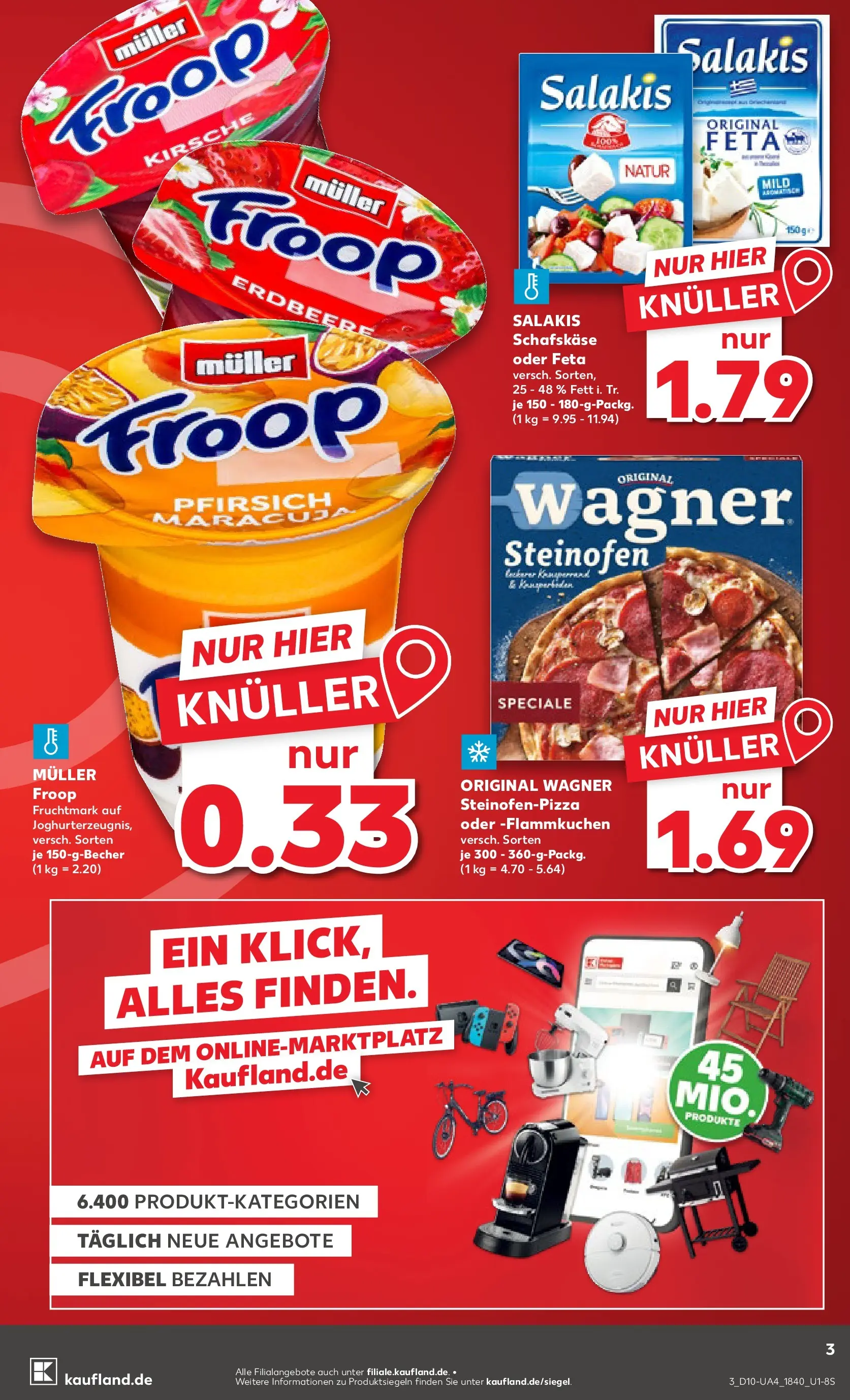 Prospekt Kaufland ab 02.03.2026 » Angebote und Werbung Online | Seite: 15 | Produkte: Froop, Feta, Salakis, Pfirsich Prospekt Kaufland ab 02.03.2026 » Angebote Online zum Blättern | Seite: 15 | Produkte: Froop, Feta, Salakis, Pfirsich