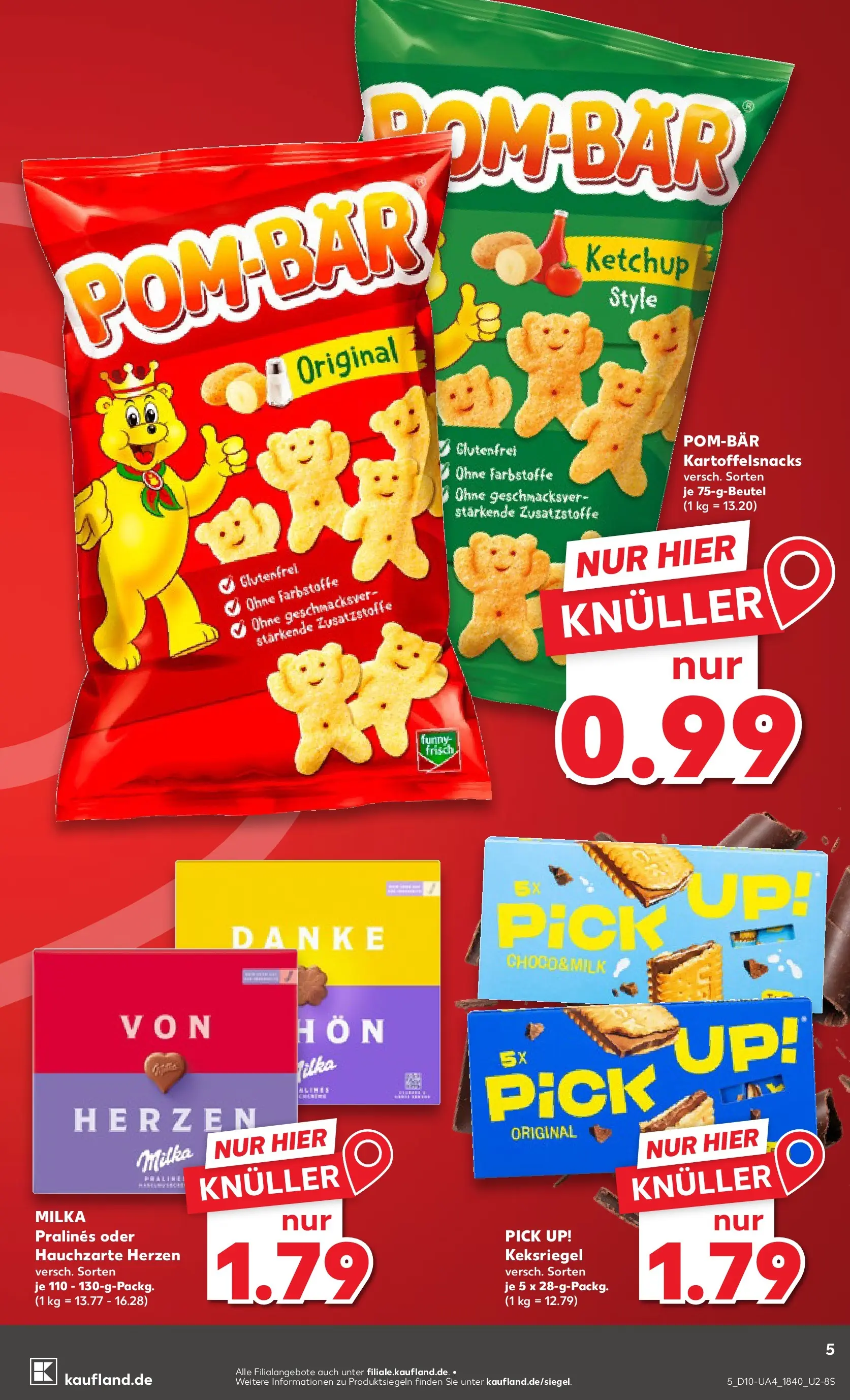 Prospekt Kaufland ab 02.03.2026 » Angebote und Werbung Online | Seite: 17 | Produkte: Funny frisch, Milka, POM-BÄR, Ketchup Prospekt Kaufland ab 02.03.2026 » Angebote Online zum Blättern | Seite: 17 | Produkte: Funny frisch, Milka, POM-BÄR, Ketchup