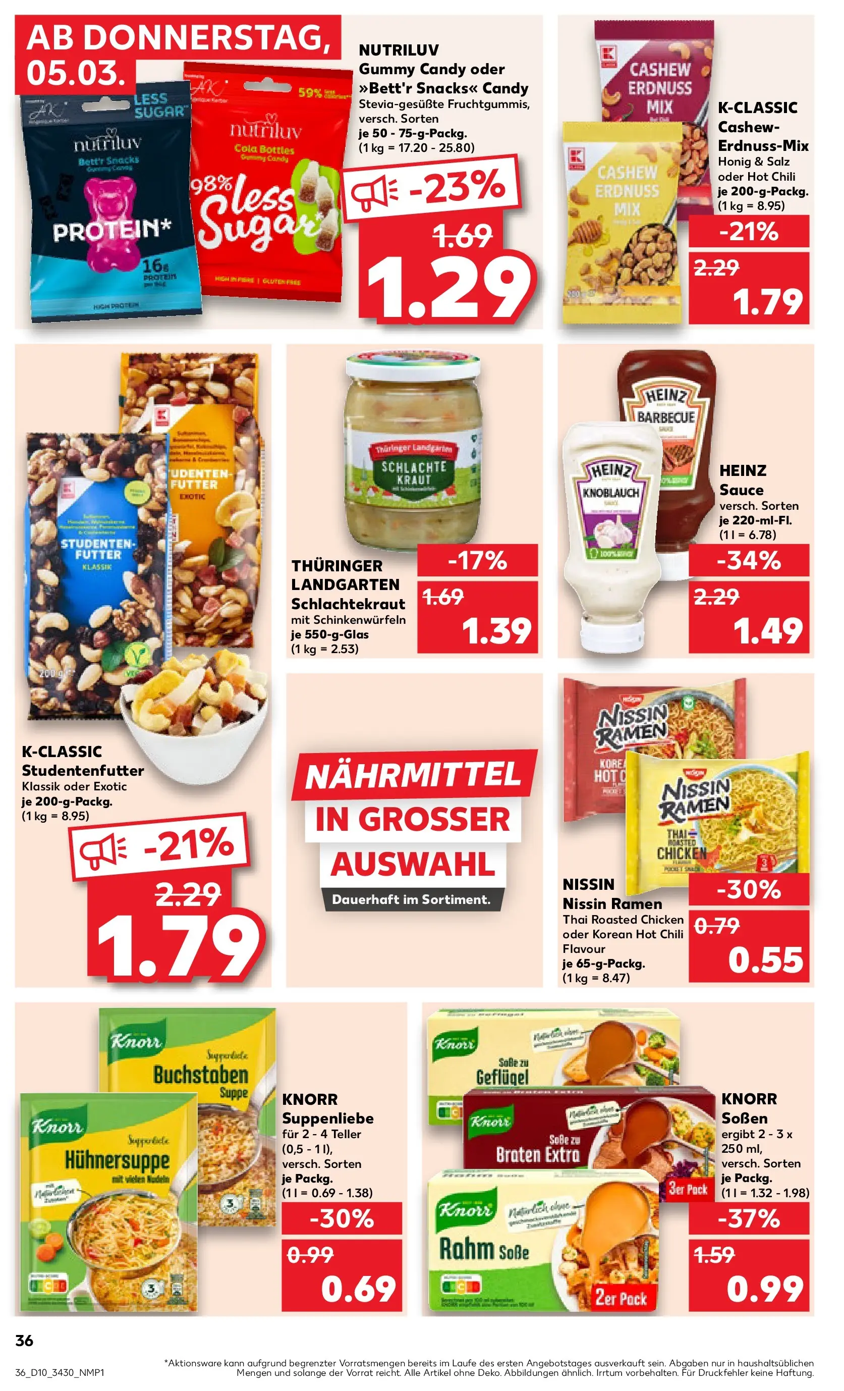 Prospekt Kaufland ab 02.03.2026 » Angebote und Werbung Online | Seite: 48 | Produkte: Knorr, Knoblauch, Chili, Kraut Prospekt Kaufland ab 02.03.2026 » Angebote Online zum Blättern | Seite: 48 | Produkte: Knorr, Knoblauch, Chili, Kraut