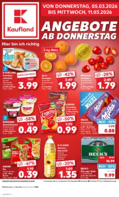 Kaufland Prospekt Neumarkt In Der Oberpfalz	 ab 05.03.2026 gültig