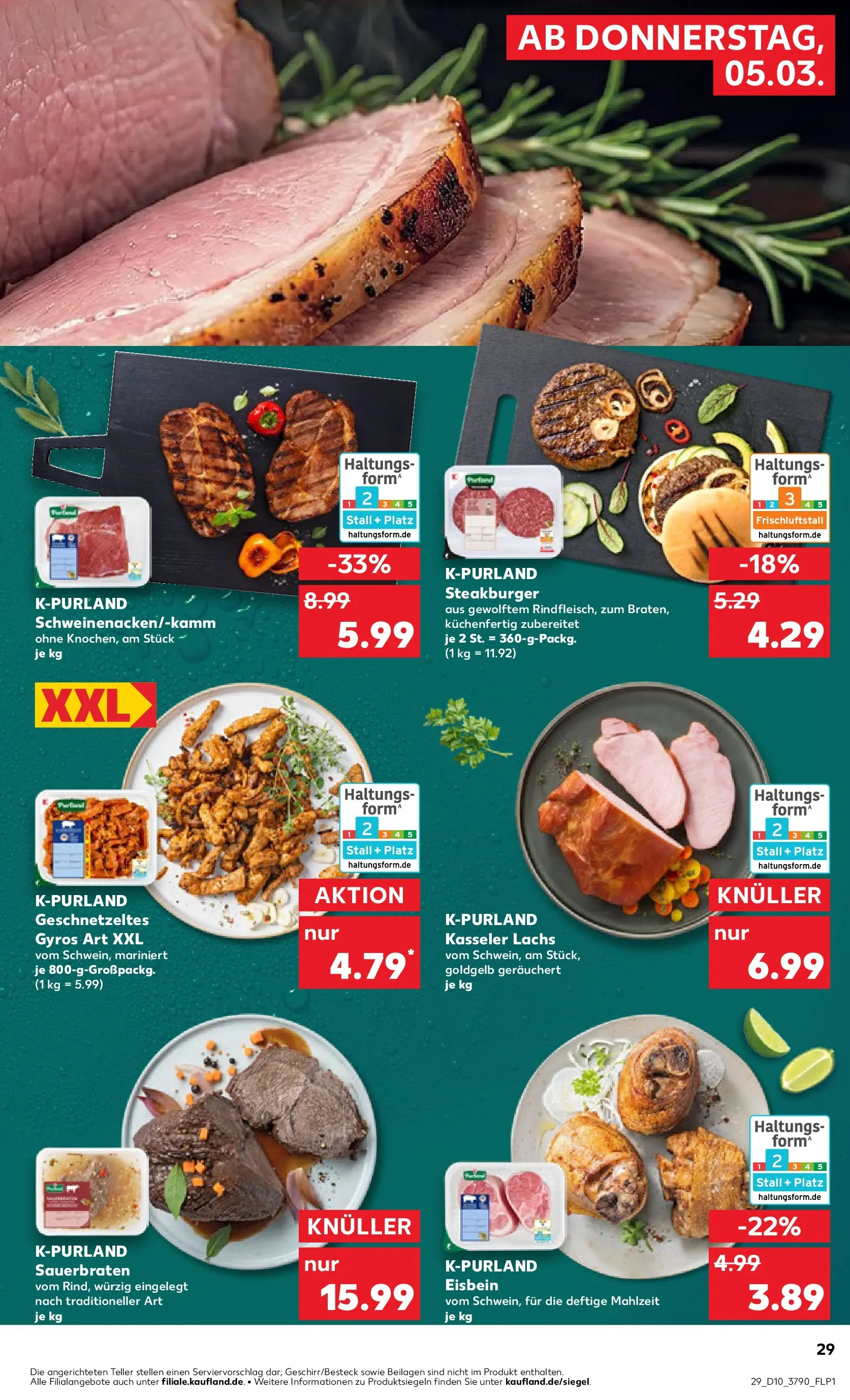Prospekt Kaufland ab 02.03.2026 » Angebote Online zum Blättern | Seite: 41 | Produkte: Gyros, Lachs