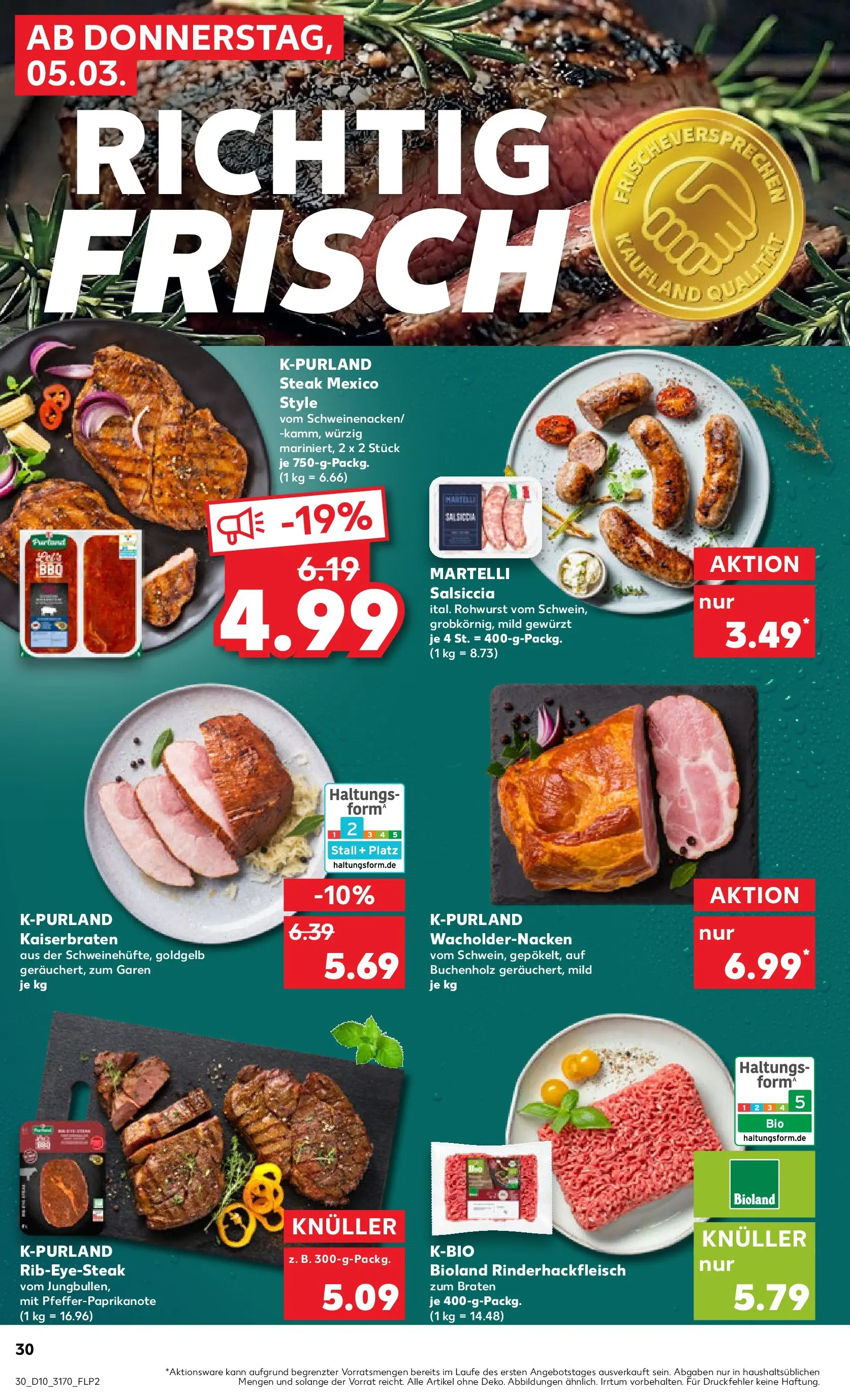Prospekt Kaufland ab 02.03.2026 » Angebote Online zum Blättern | Seite: 42 | Produkte: Steak
