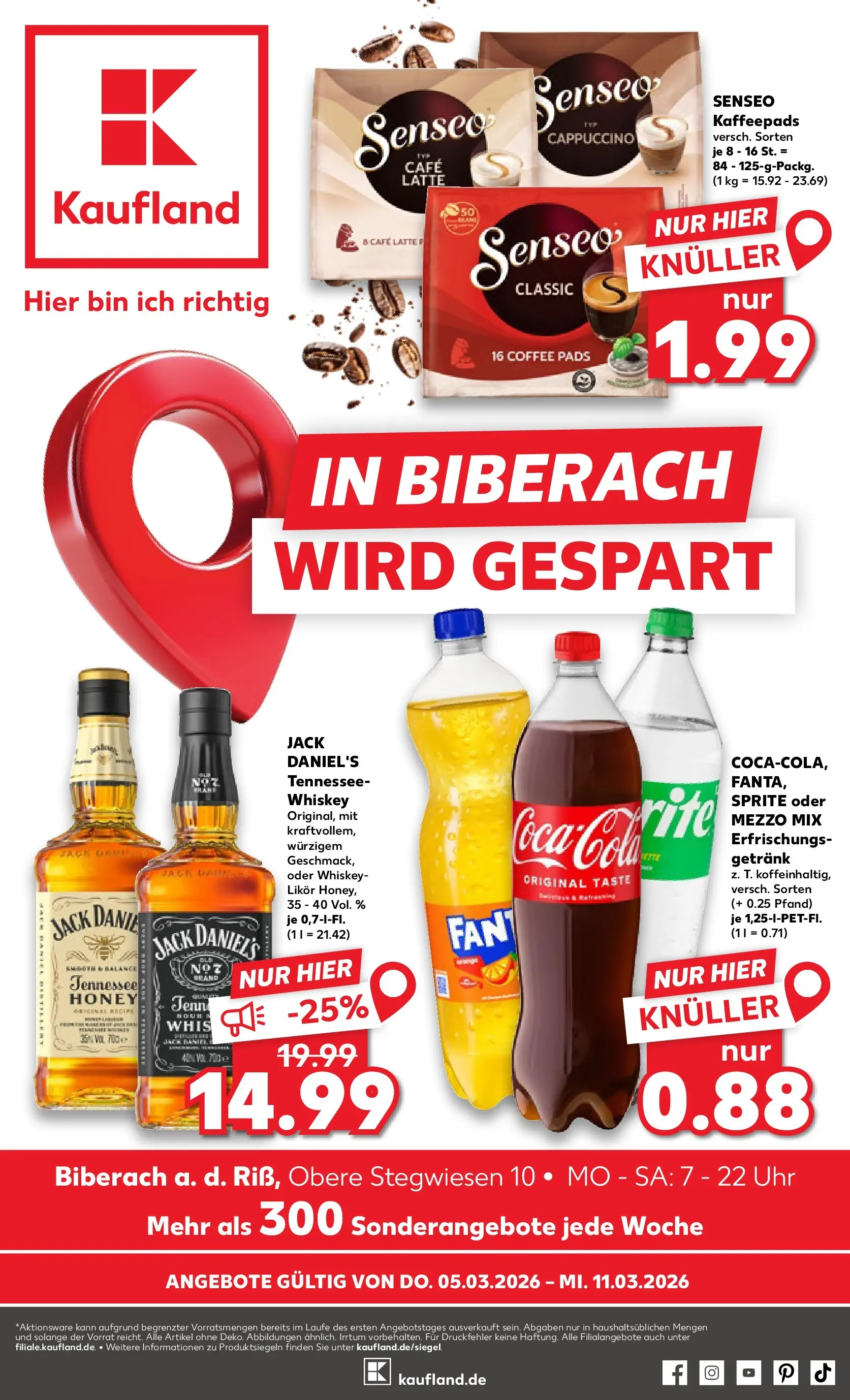 Prospekt Kaufland ab 02.03.2026 » Angebote und Werbung Online | Seite: 13 | Produkte: Mezzo mix, Sprite, Jack Daniel's, Whiskey Prospekt Kaufland ab 02.03.2026 » Angebote Online zum Blättern | Seite: 13 | Produkte: Mezzo mix, Sprite, Jack Daniel's, Whiskey