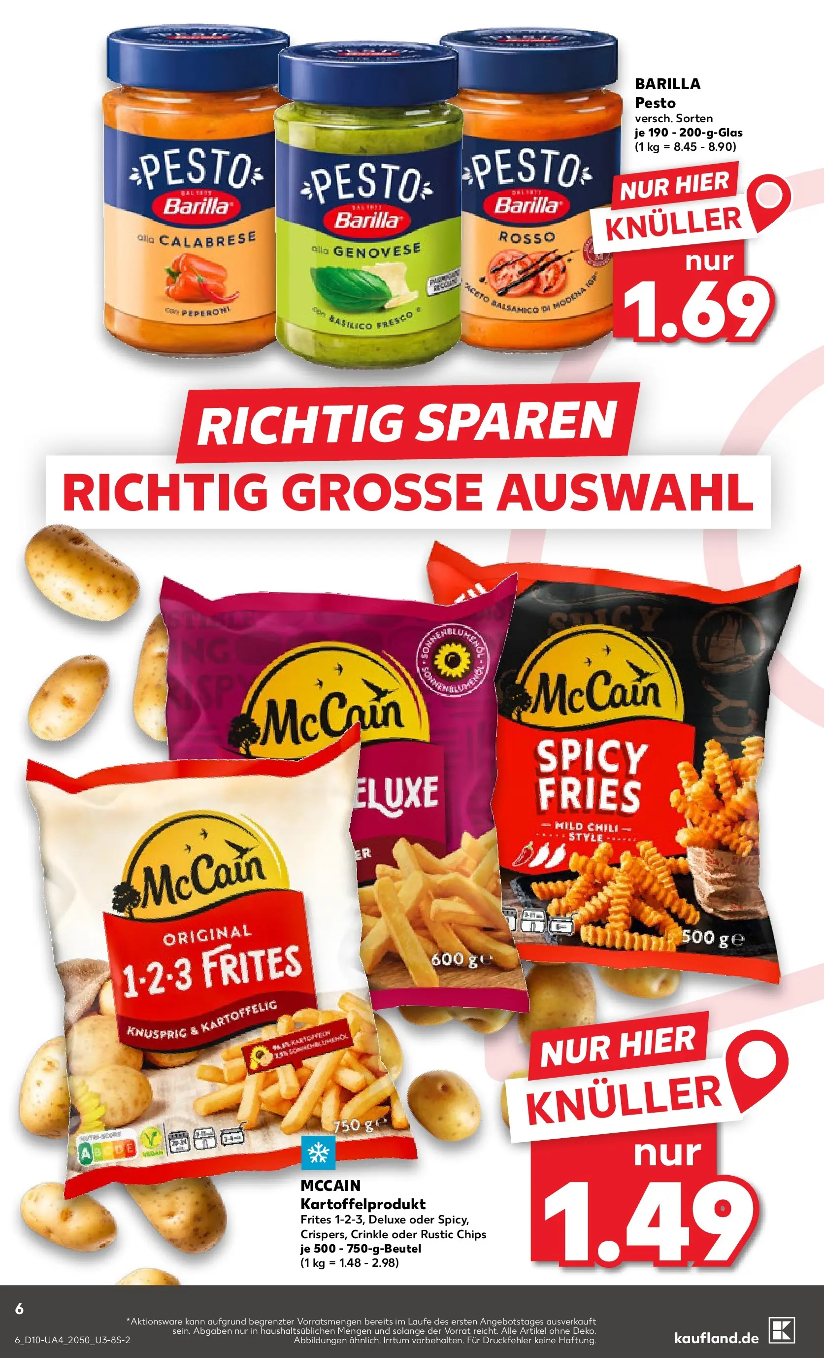 Prospekt Kaufland ab 02.03.2026 » Angebote und Werbung Online | Seite: 18 | Produkte: Barilla, Barilla pesto, Chili, Chips Prospekt Kaufland ab 02.03.2026 » Angebote Online zum Blättern | Seite: 18 | Produkte: Barilla, Barilla pesto, Chili, Chips