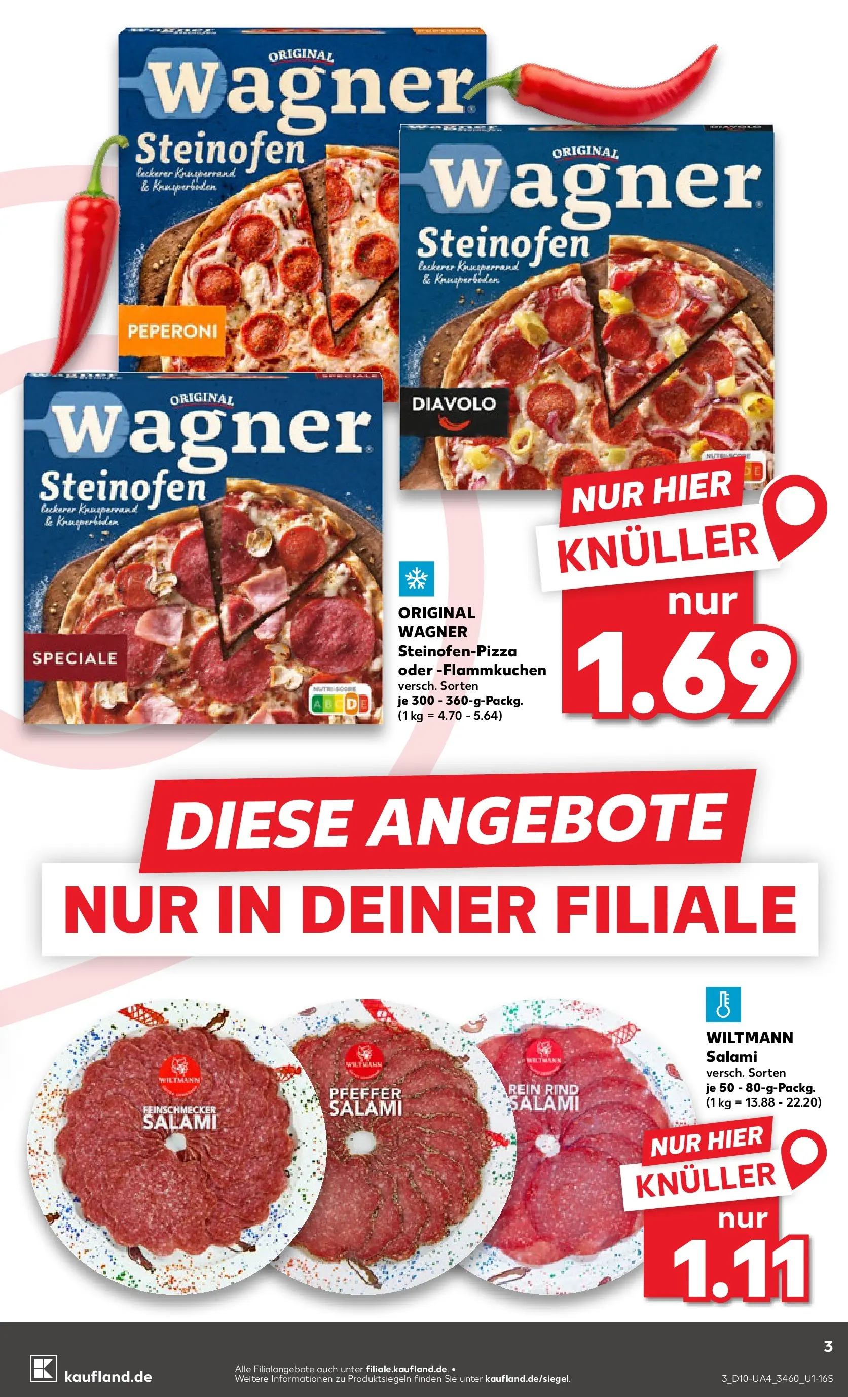 Prospekt Kaufland ab 02.03.2026 » Angebote Online zum Blättern | Seite: 15 | Produkte: Pfeffer, Salami