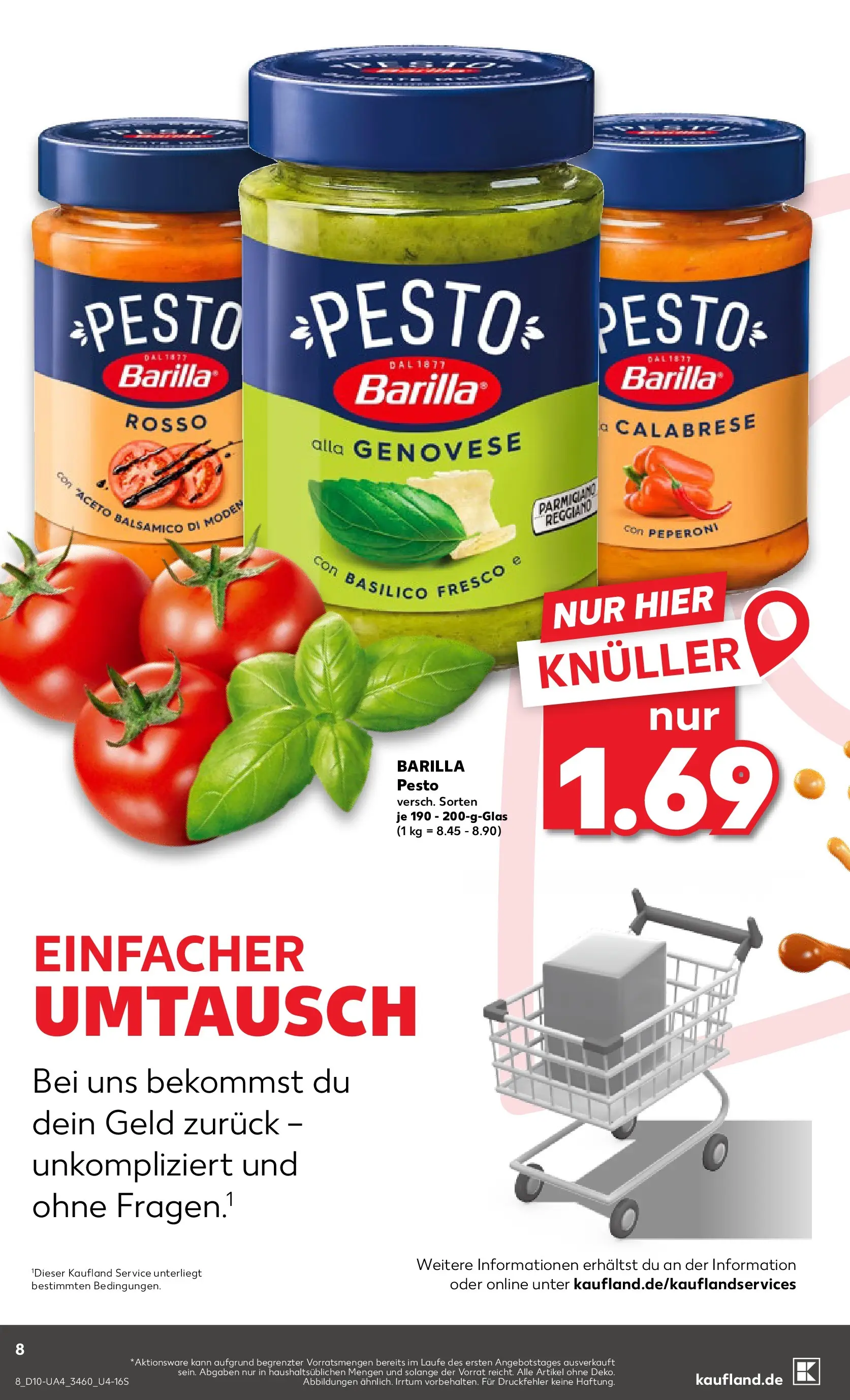Prospekt Kaufland ab 02.03.2026 » Angebote Online zum Blättern | Seite: 20 | Produkte: Barilla, Balsamico, Barilla pesto