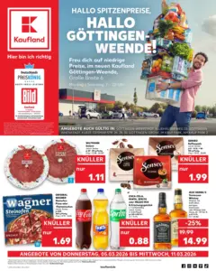 Kaufland Prospekt Göttingen	 ab 05.03.2026 gültig
