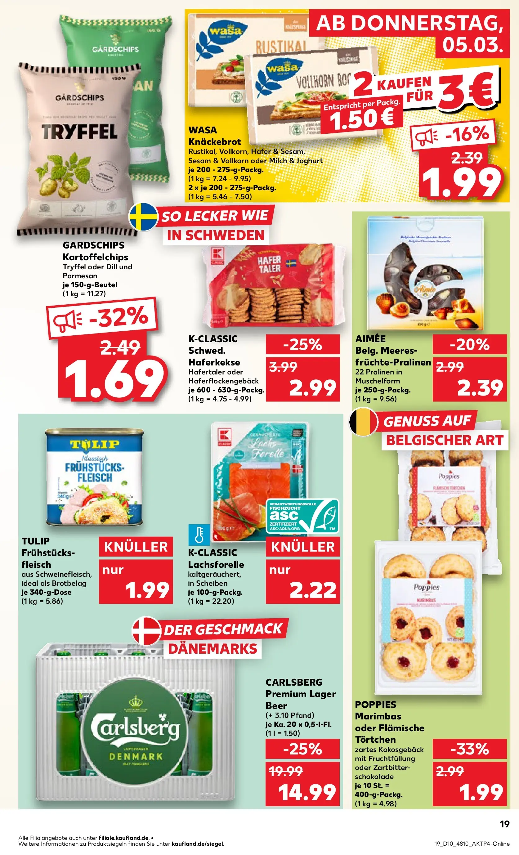 Prospekt Kaufland ab 02.03.2026 » Angebote Online zum Blättern | Seite: 31 | Produkte: Carlsberg, Milch, Dill, Fleisch