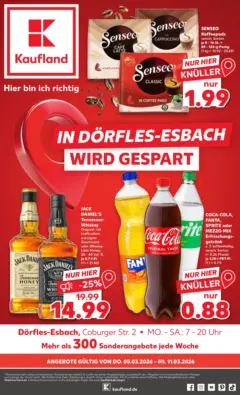 Kaufland Prospekt Dörfles-Esbach	 ab 05.03.2026 gültig