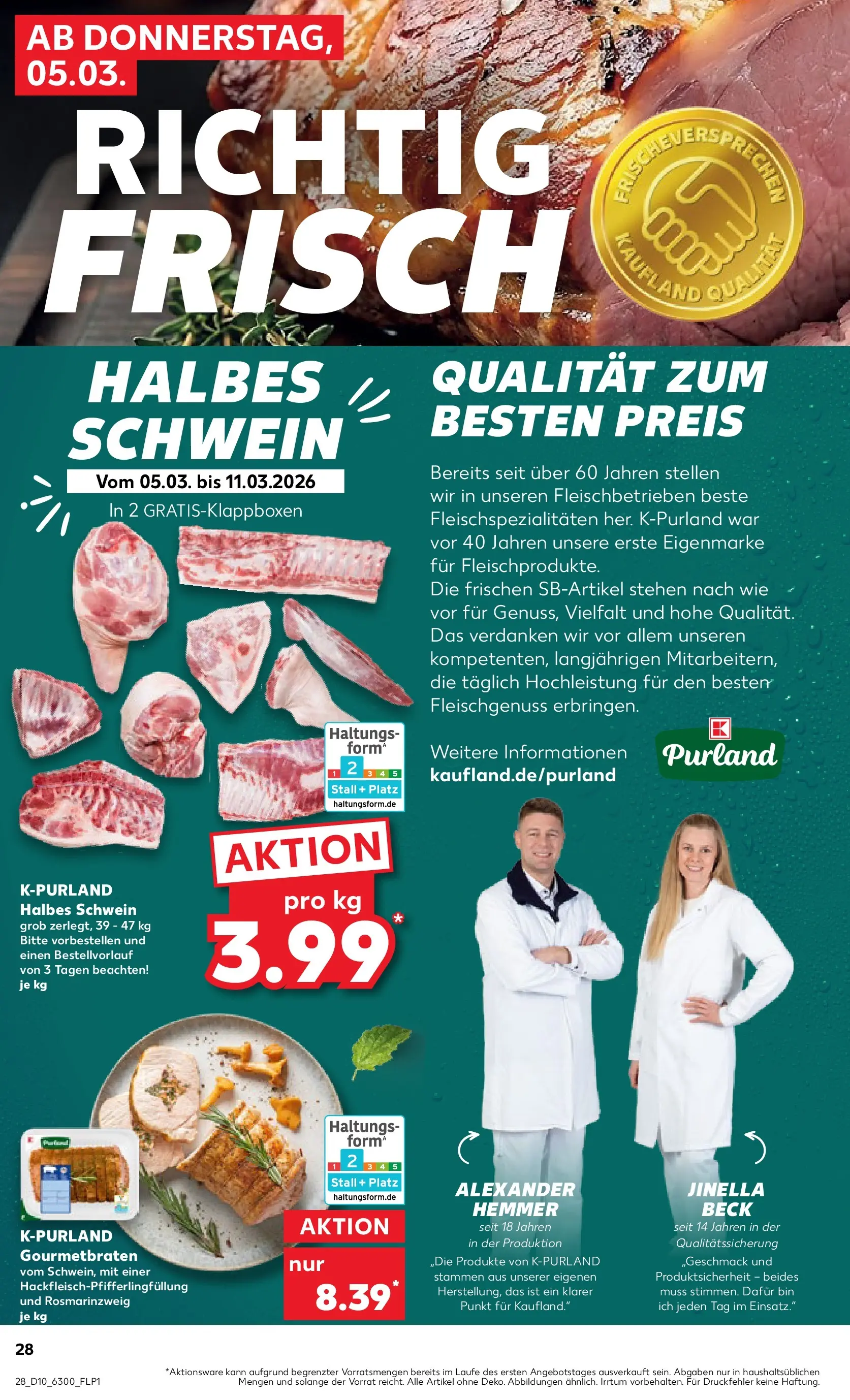 Prospekt Kaufland ab 02.03.2026 » Angebote und Werbung Online | Seite: 40 Prospekt Kaufland ab 02.03.2026 » Angebote Online zum Blättern | Seite: 40