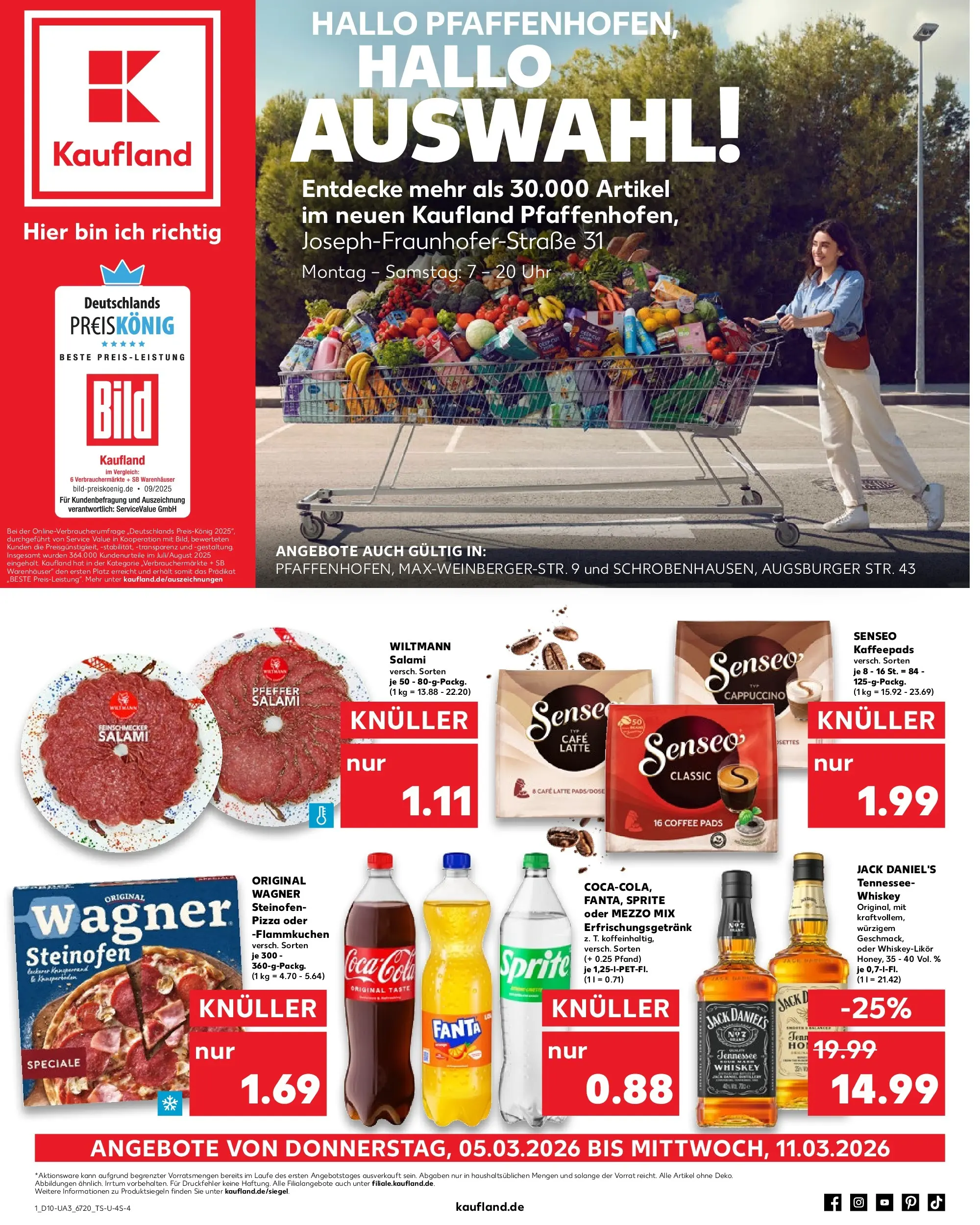 Prospekt Kaufland ab 02.03.2026 » Angebote und Werbung Online | Seite: 13 | Produkte: Kaffeepads, Fanta, Pfeffer, Uhr Prospekt Kaufland ab 02.03.2026 » Angebote Online zum Blättern | Seite: 13 | Produkte: Kaffeepads, Fanta, Pfeffer, Uhr