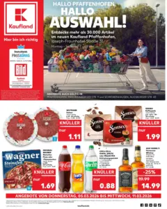 Kaufland Prospekt Schrobenhausen	 ab 05.03.2026 gültig