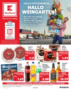 Kaufland Prospekt Weingarten	 ab 05.03.2026 gültig