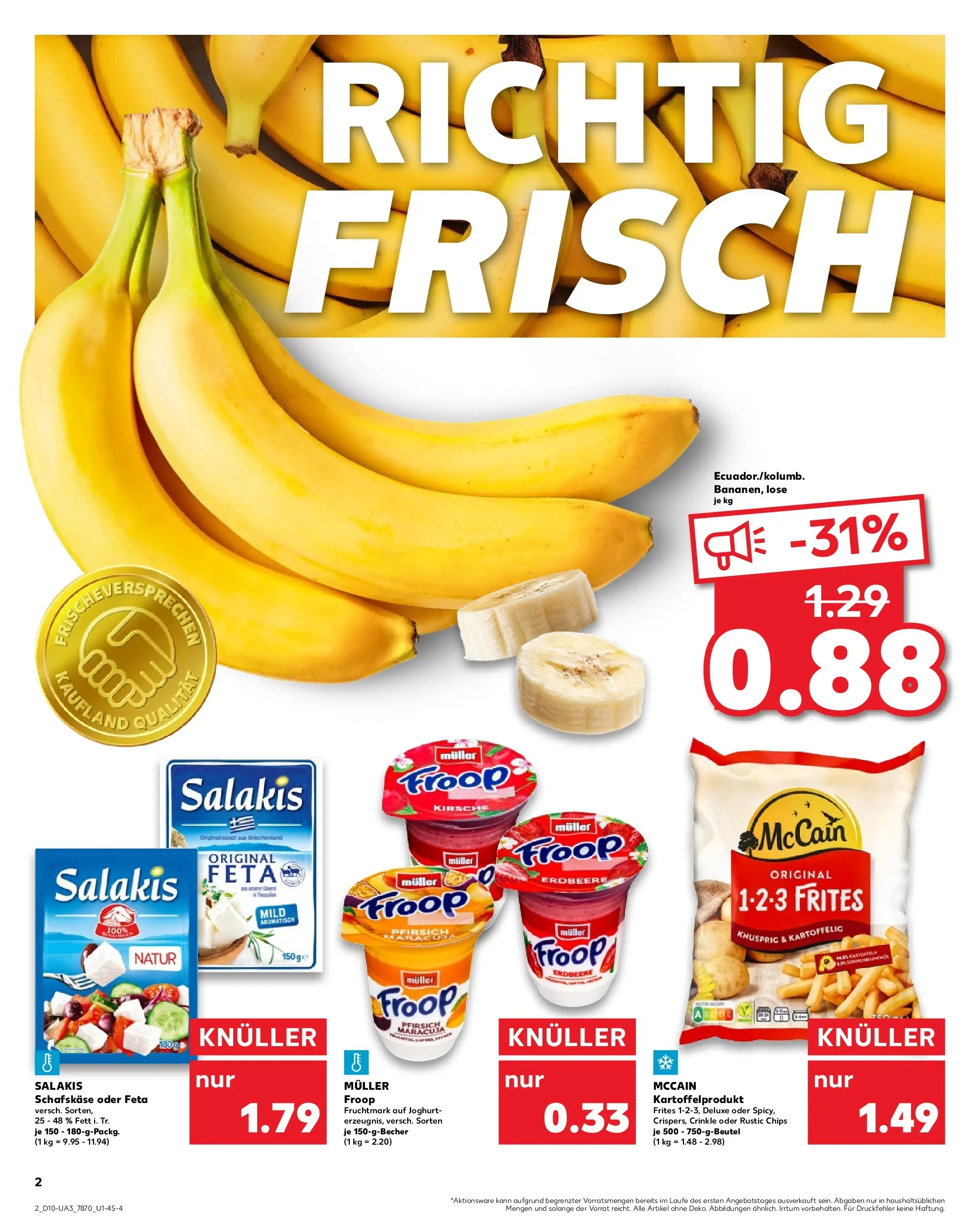 Prospekt Kaufland ab 02.03.2026 » Angebote Online zum Blättern | Seite: 14 | Produkte: Froop, Joghurt, Chips, Schafskase