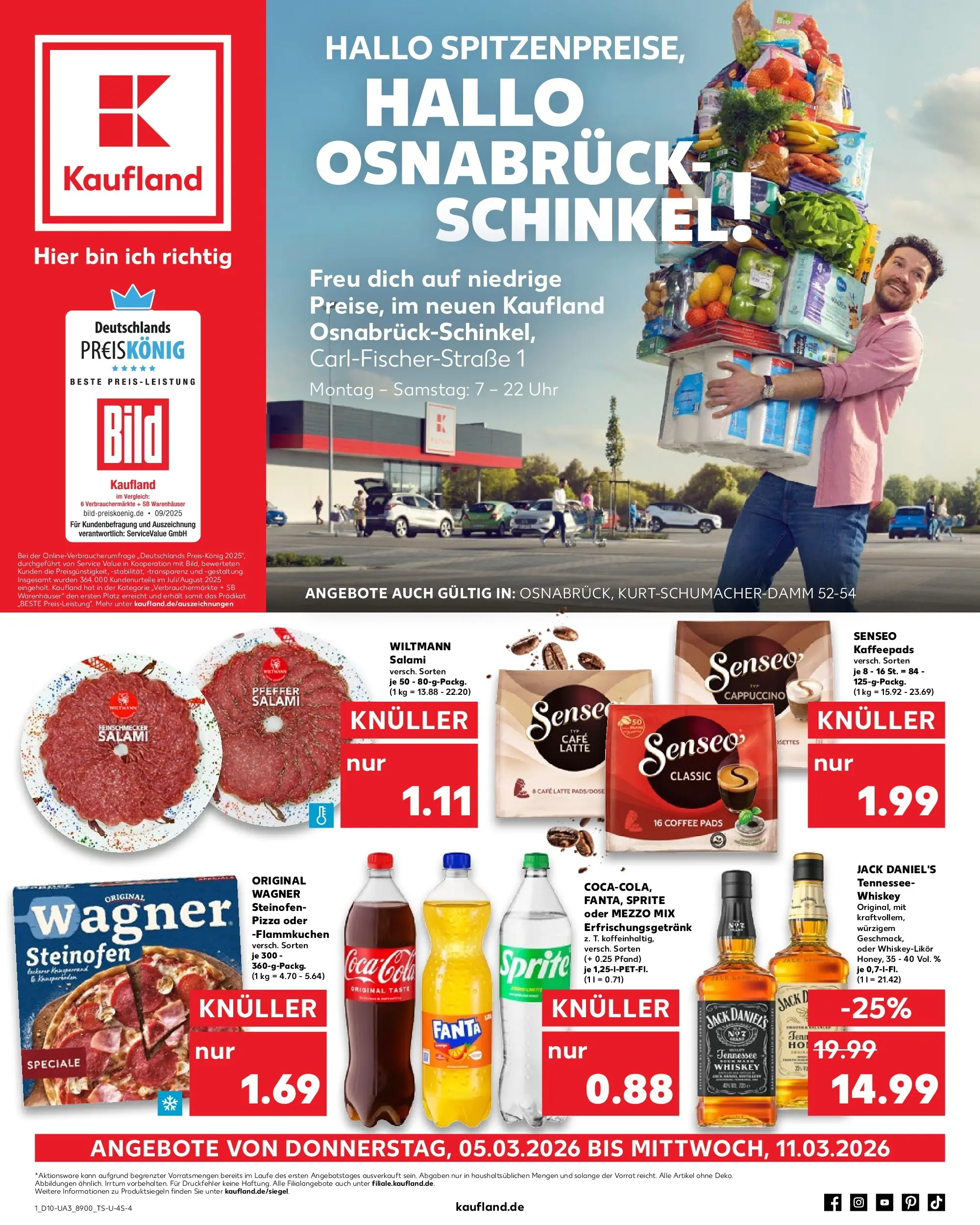 Prospekt Kaufland ab 02.03.2026 » Angebote und Werbung Online | Seite: 13 | Produkte: Senseo, Kaffeepads, Fanta, Oder mezzo mix Prospekt Kaufland ab 02.03.2026 » Angebote Online zum Blättern | Seite: 13 | Produkte: Senseo, Kaffeepads, Fanta, Oder mezzo mix