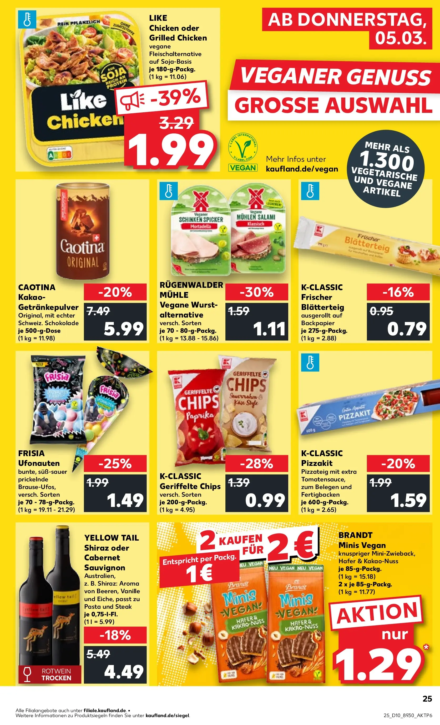 Prospekt Kaufland ab 02.03.2026 » Angebote Online zum Blättern | Seite: 41 | Produkte: Mühle, Wurst, Salami, Steak