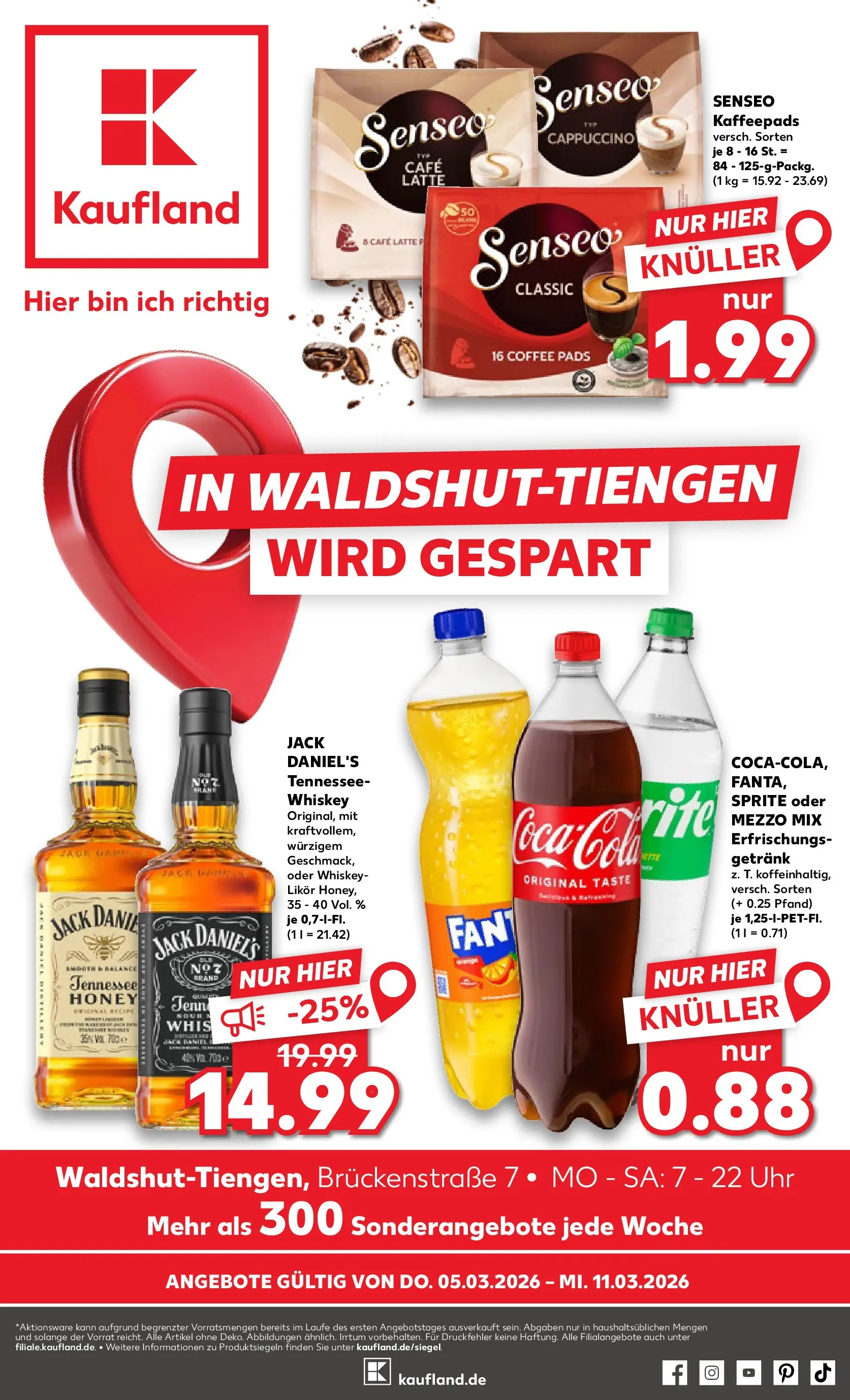 Prospekt Kaufland ab 02.03.2026 » Angebote Online zum Blättern | Seite: 13 | Produkte: Senseo, Kaffeepads, Sprite, Oder mezzo mix