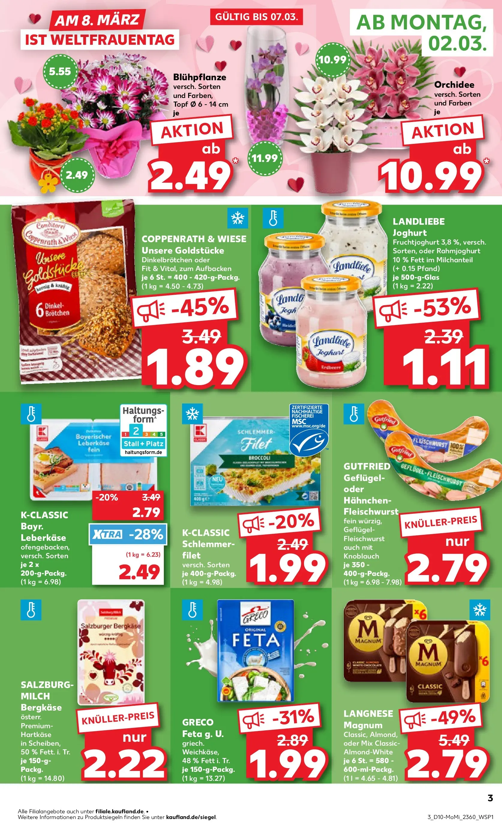 Prospekt Kaufland ab 02.03.2026 » Angebote Online zum Blättern | Seite: 3