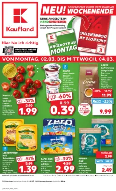 Kaufland Prospekt Hechingen ab 02.03.2026 gültig Kaufland Prospekt Hechingen ab 02.03.2026 gültig