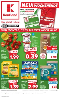 Kaufland Prospekt Freiburg Im Breisgau ab 02.03.2026 gültig Kaufland Prospekt Freiburg Im Breisgau ab 02.03.2026 gültig