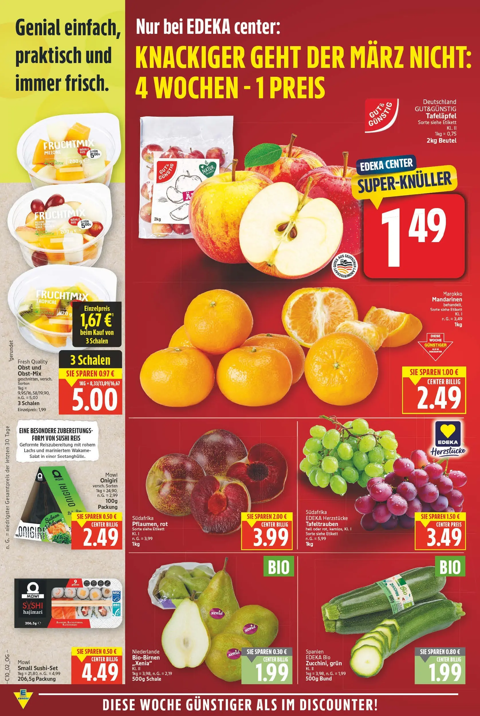 E center Prospekt Celle (ab 02.03.2026) » Angebote Online | Seite: 2 | Produkte: Mandarinen, Obst, Reis, Salat