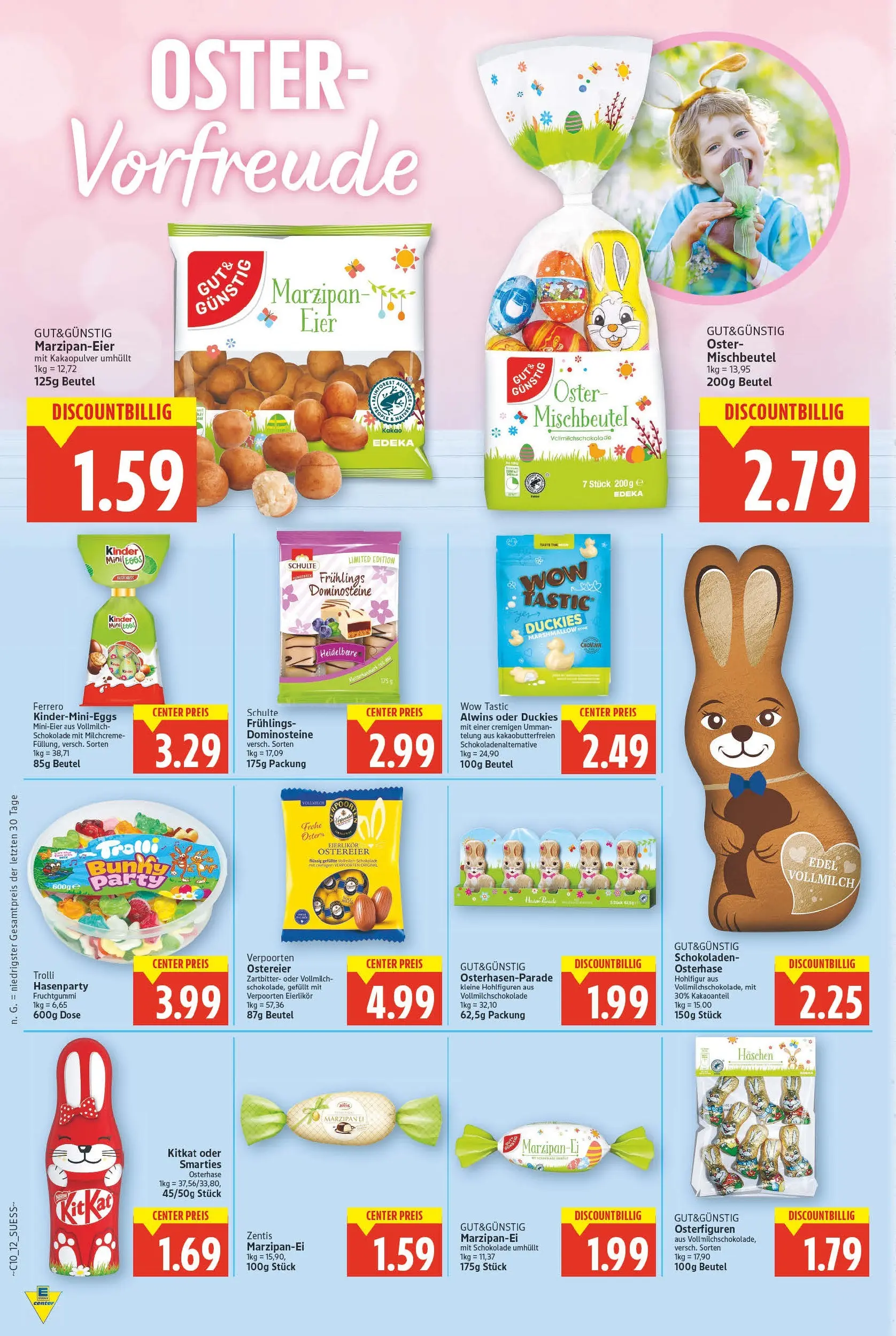 E center Prospekt Celle (ab 02.03.2026) » Angebote Online | Seite: 12 | Produkte: Eier, Schokolade, Smarties