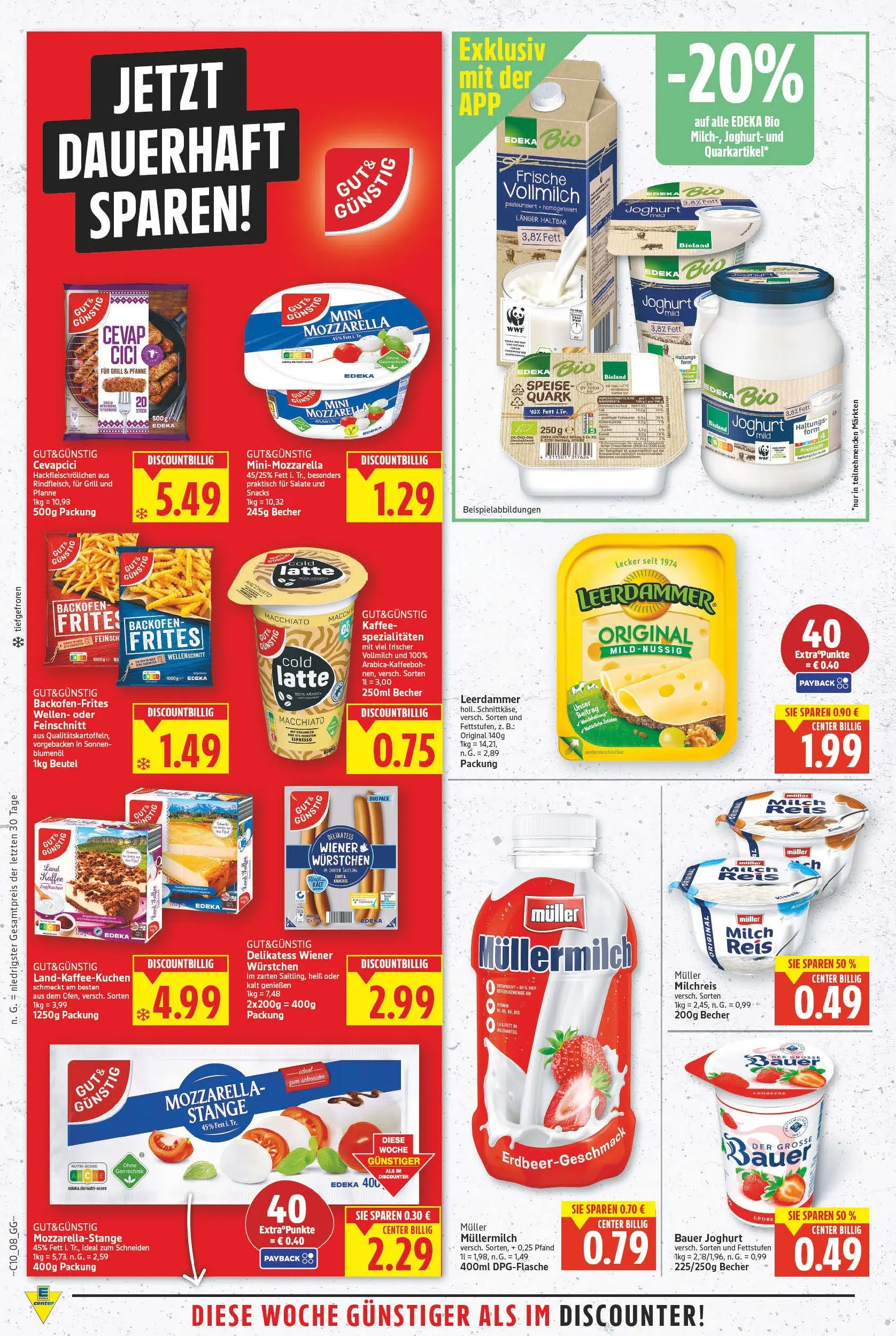 E center Prospekt Magdeburg	 (ab 02.03.2026) » Angebote Online | Seite: 8 | Produkte: Bauer joghurt, Pudding, Müllermilch, Reis