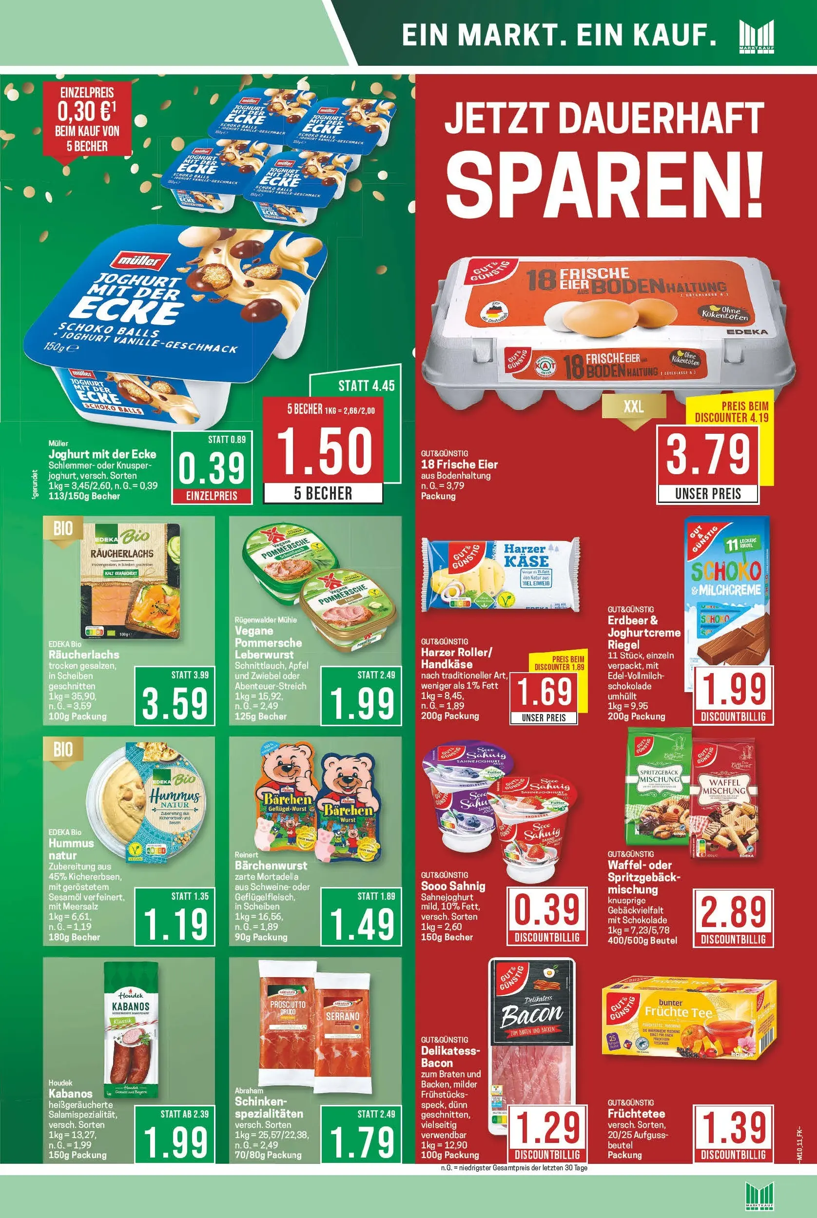 Marktkauf Prospekt Bad Salzuflen (ab 02.03.2026) » Angebote online | Seite: 11 | Produkte: Käse, Räucherlachs, Wurst, Schinken