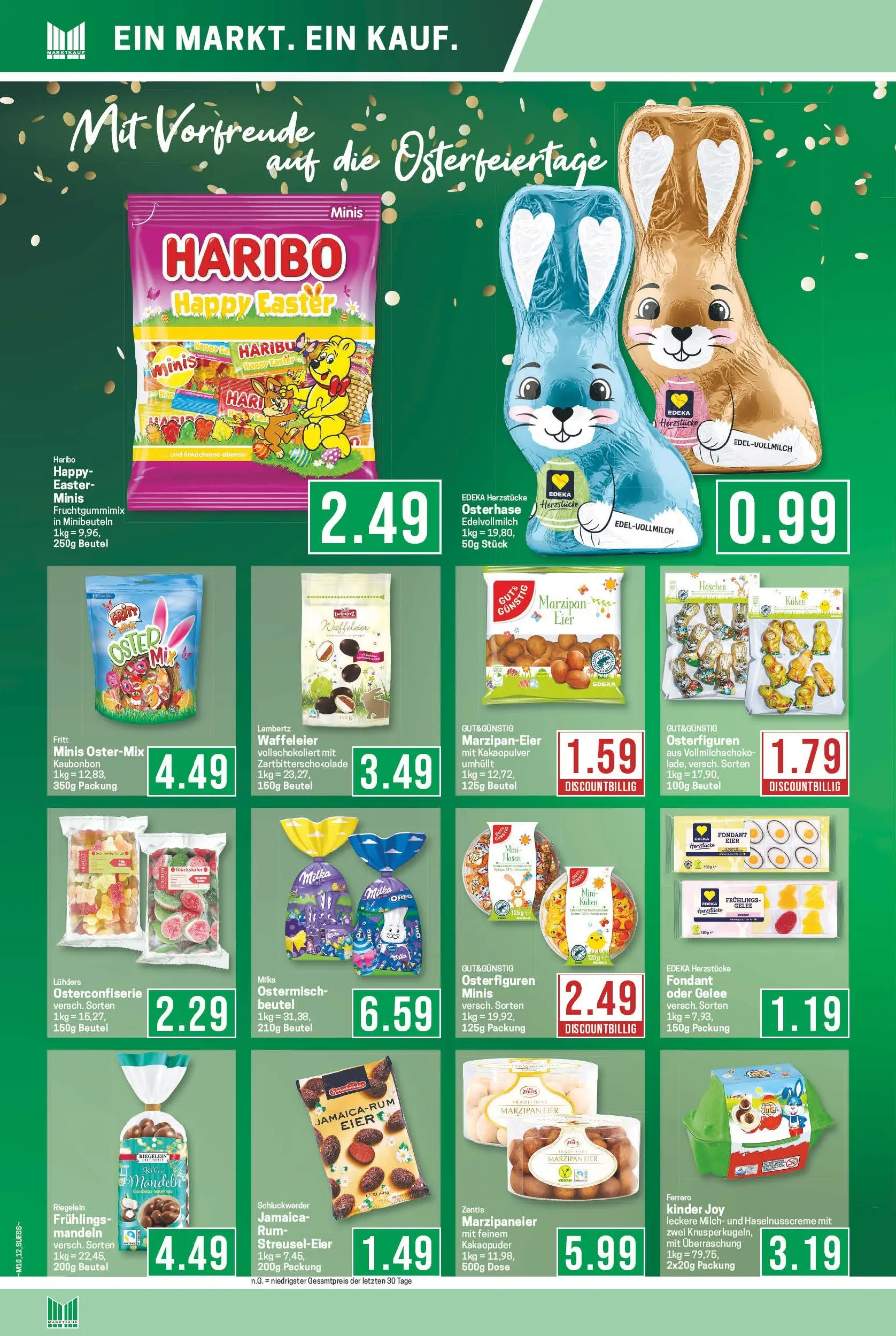 Marktkauf Prospekt Bad Salzuflen (ab 02.03.2026) » Angebote online | Seite: 12 | Produkte: Eier, Rum, Mandeln, Milka