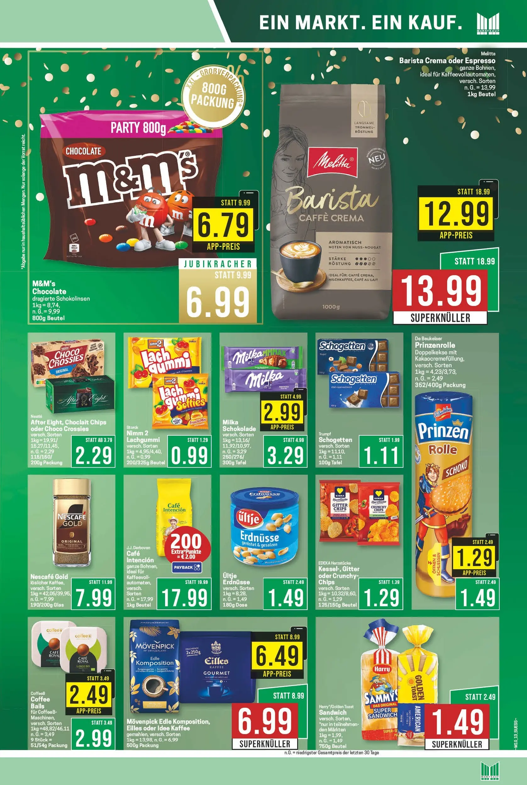 Marktkauf Prospekt Bad Salzuflen (ab 02.03.2026) » Angebote online | Seite: 13 | Produkte: Nescafe, Toast, Schokolade, Nescafe gold